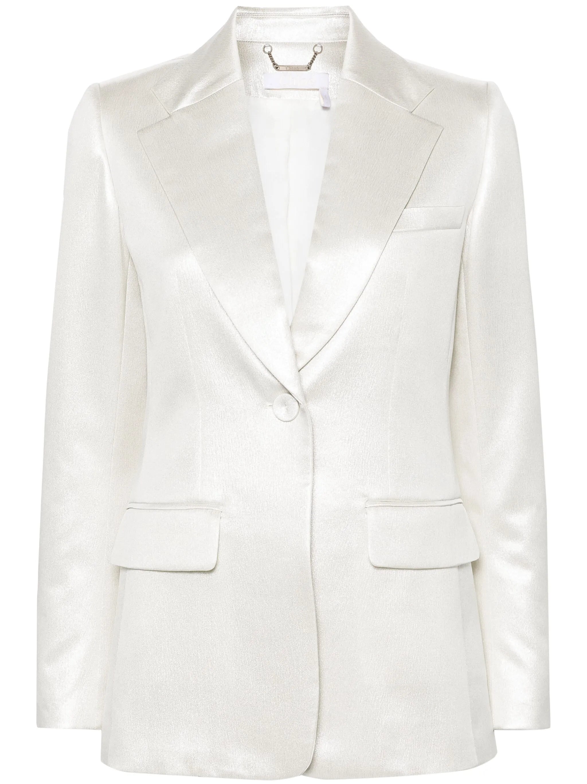 single-breasted blazer