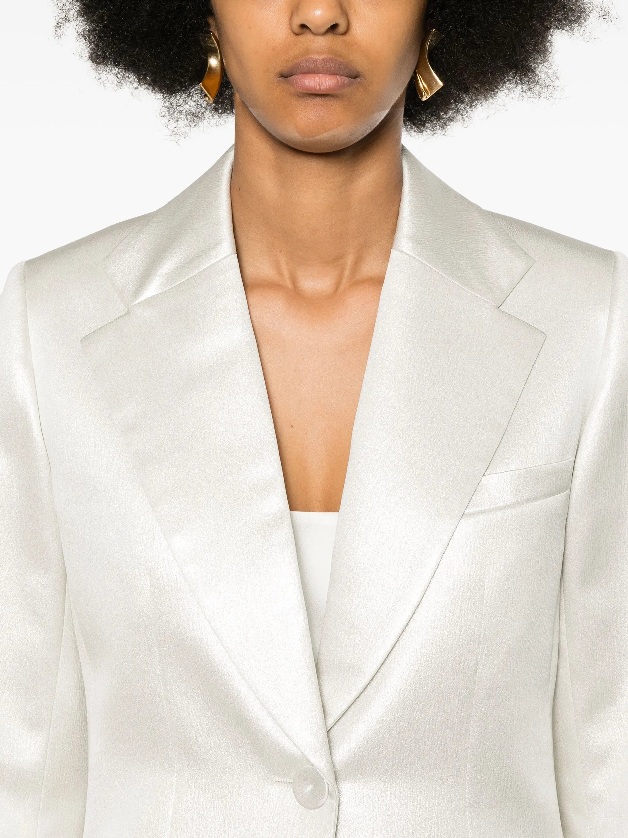 single-breasted blazer