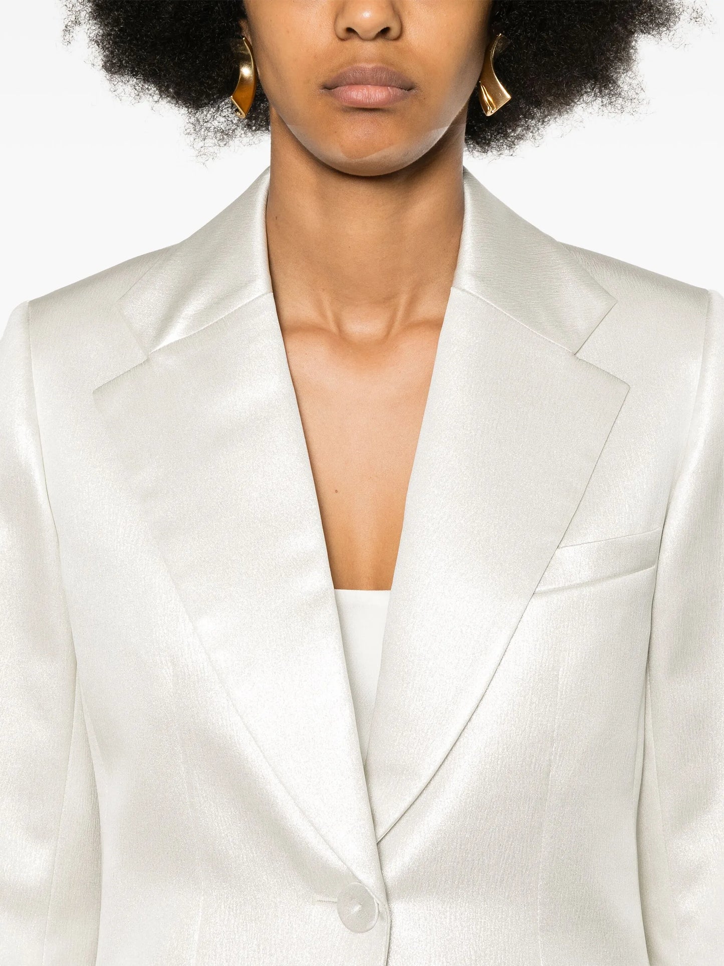 single-breasted blazer