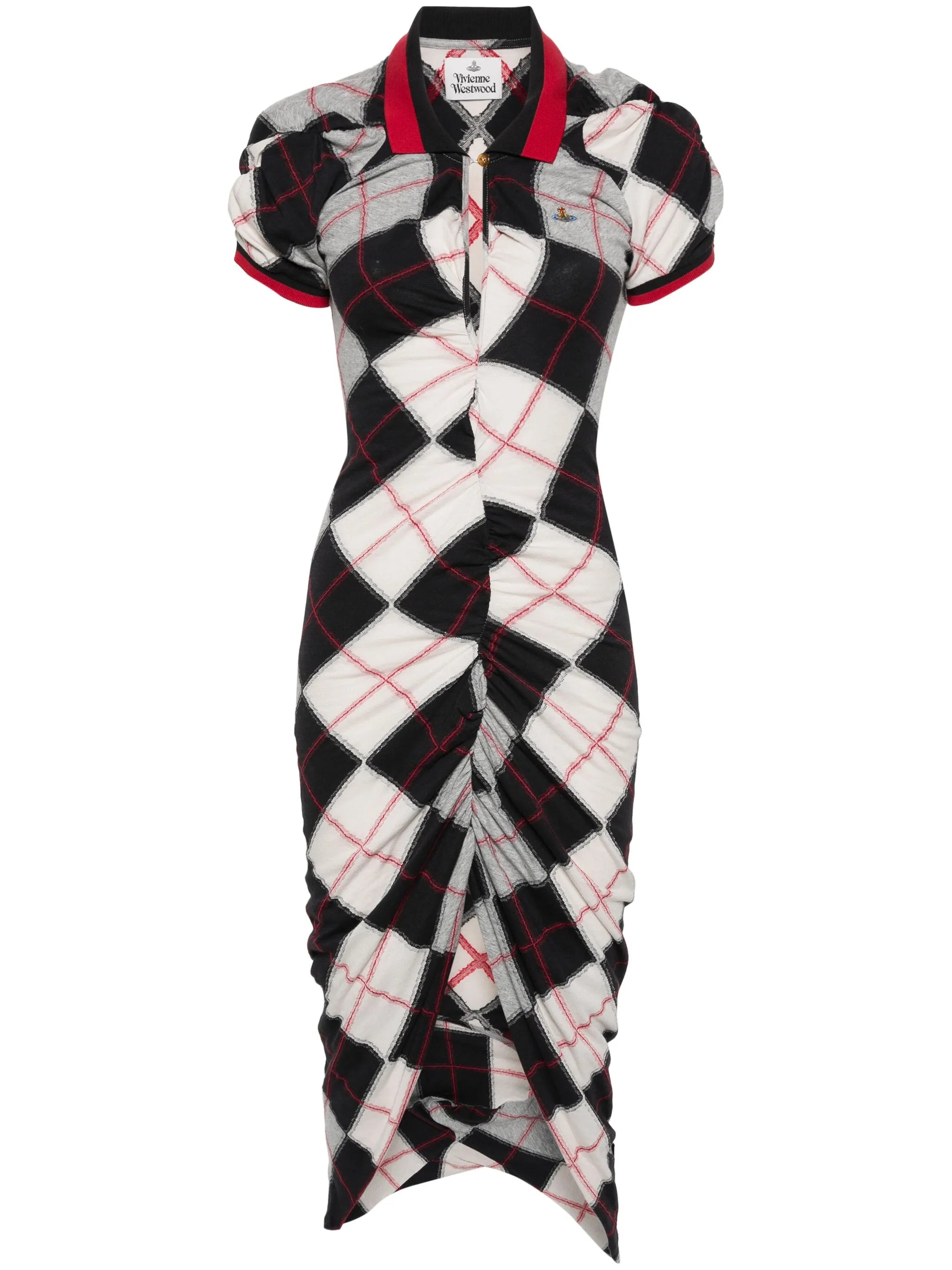 Pulling cotton dress