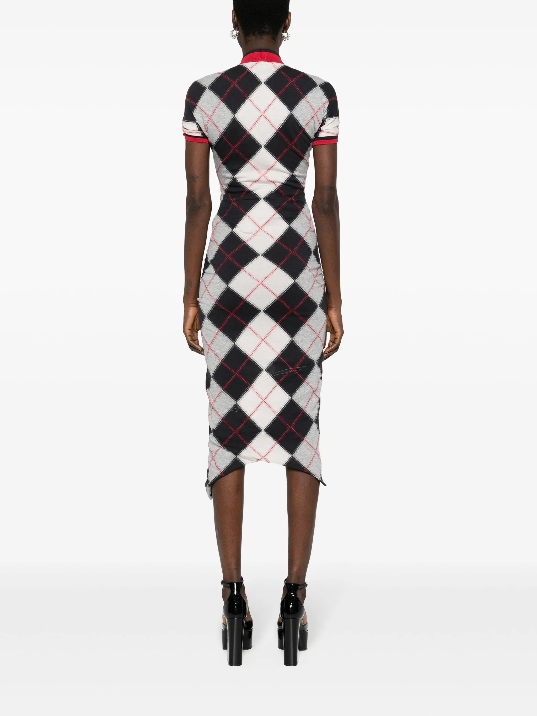 Pulling cotton dress