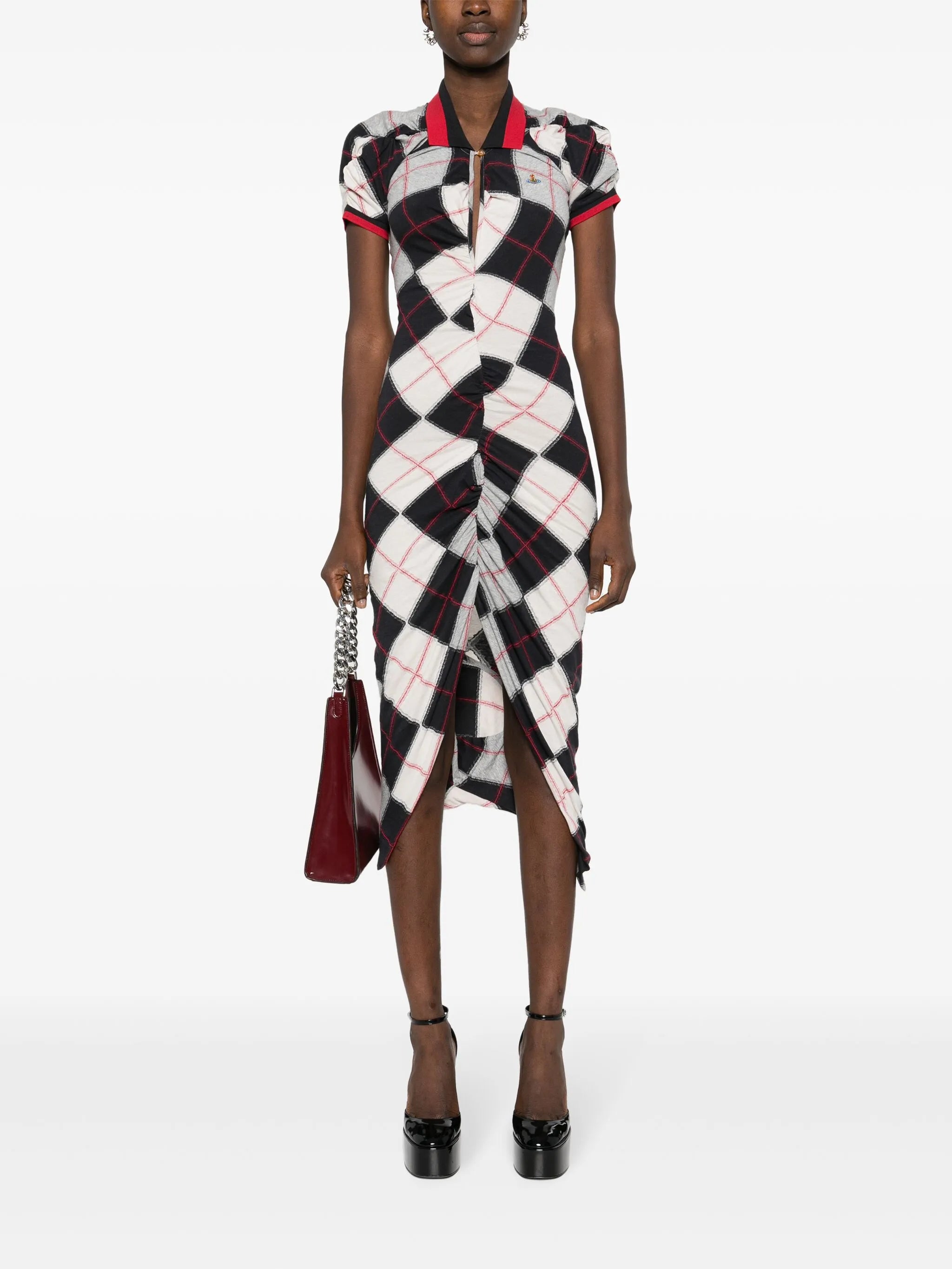 Pulling cotton dress