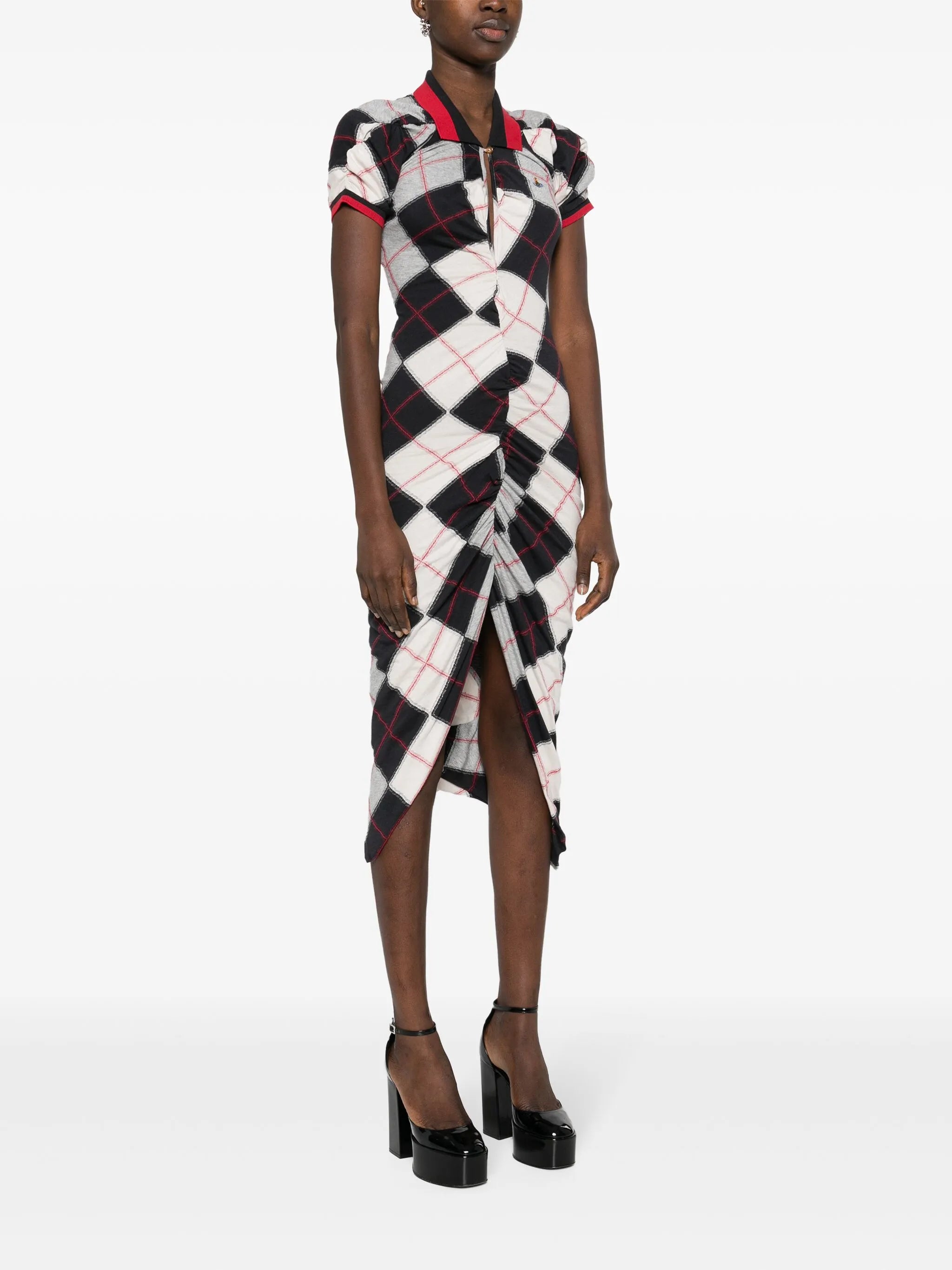 Pulling cotton dress