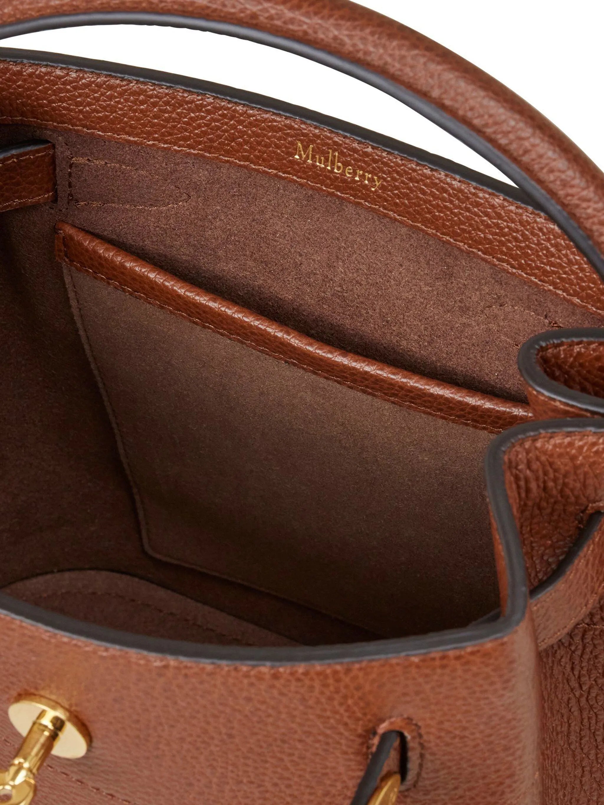small Islington leather bucket bag