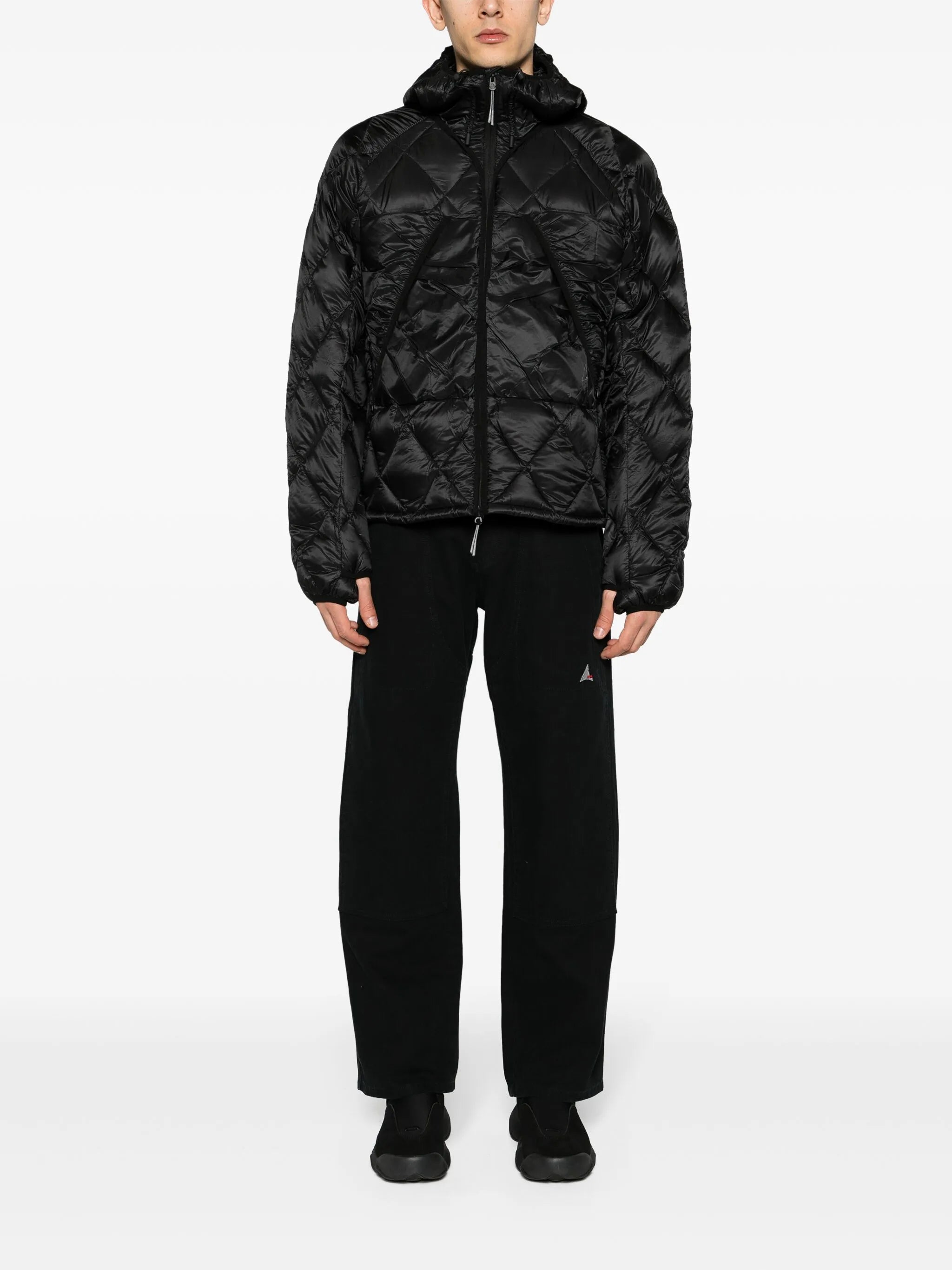 quilted down jacket