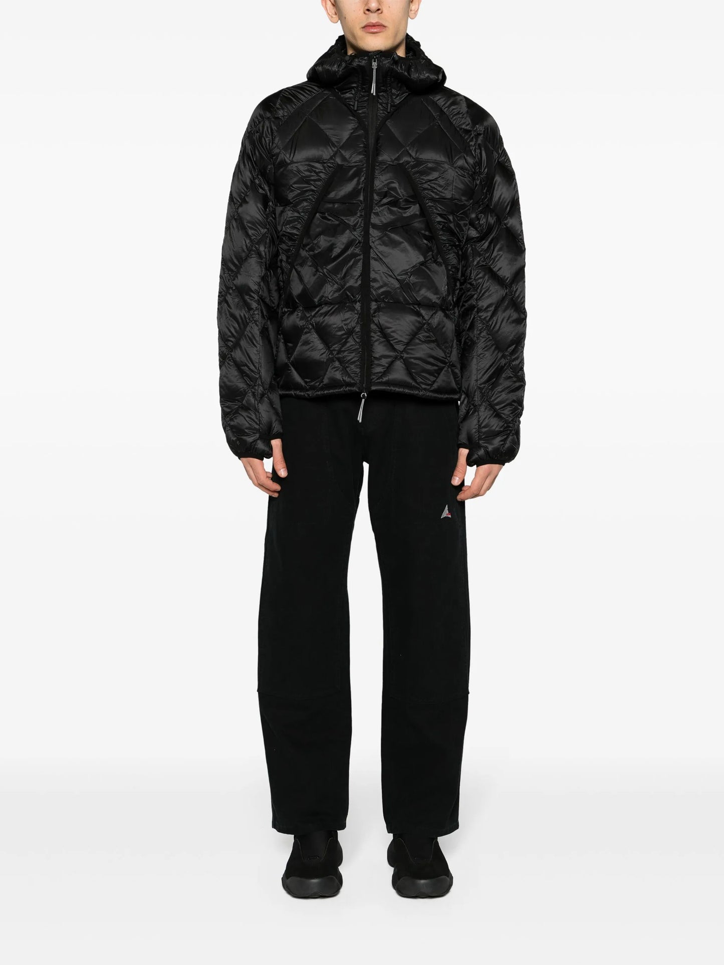 quilted down jacket