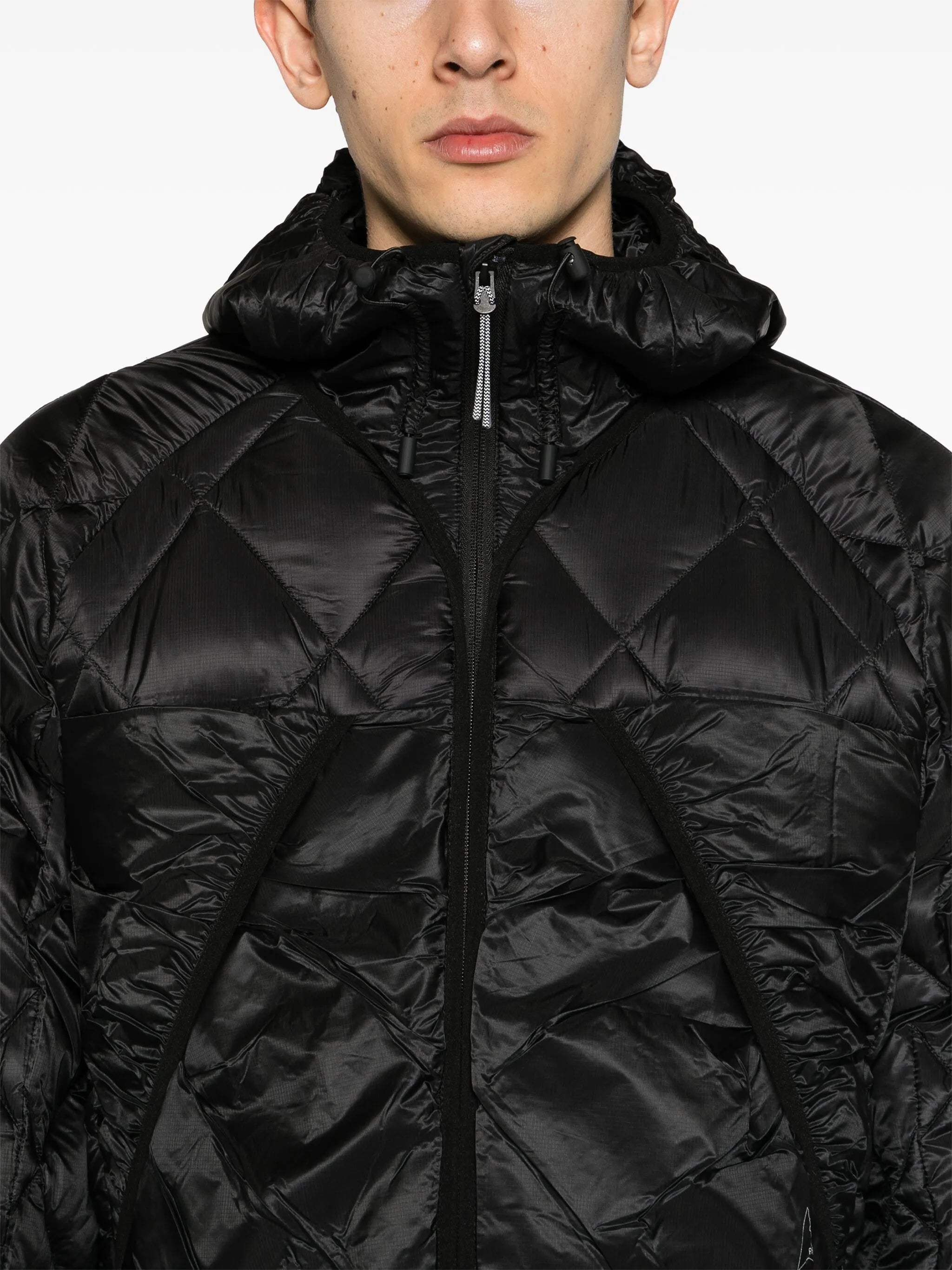 quilted down jacket
