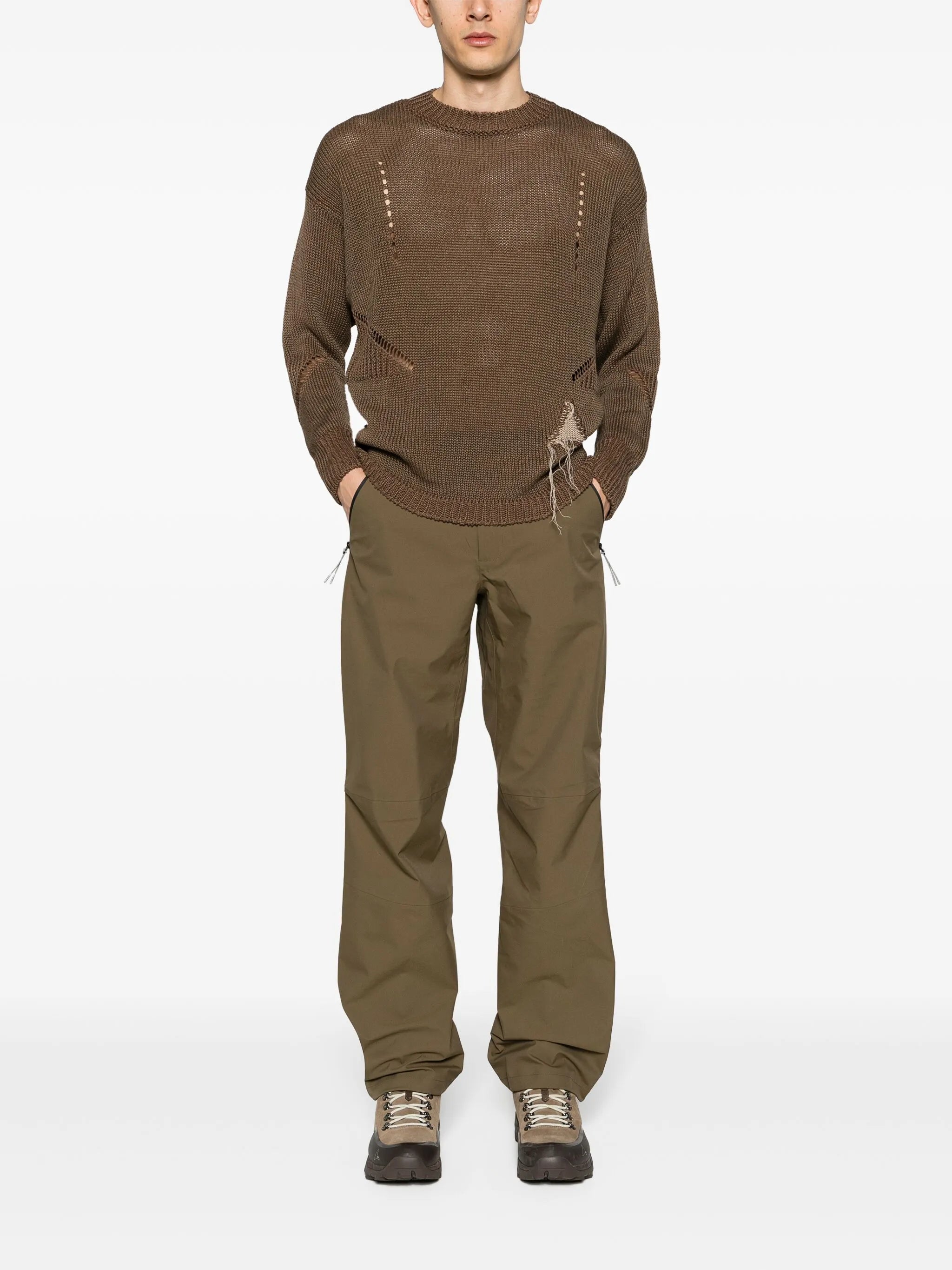 threads-detailed hemp-blend jumper