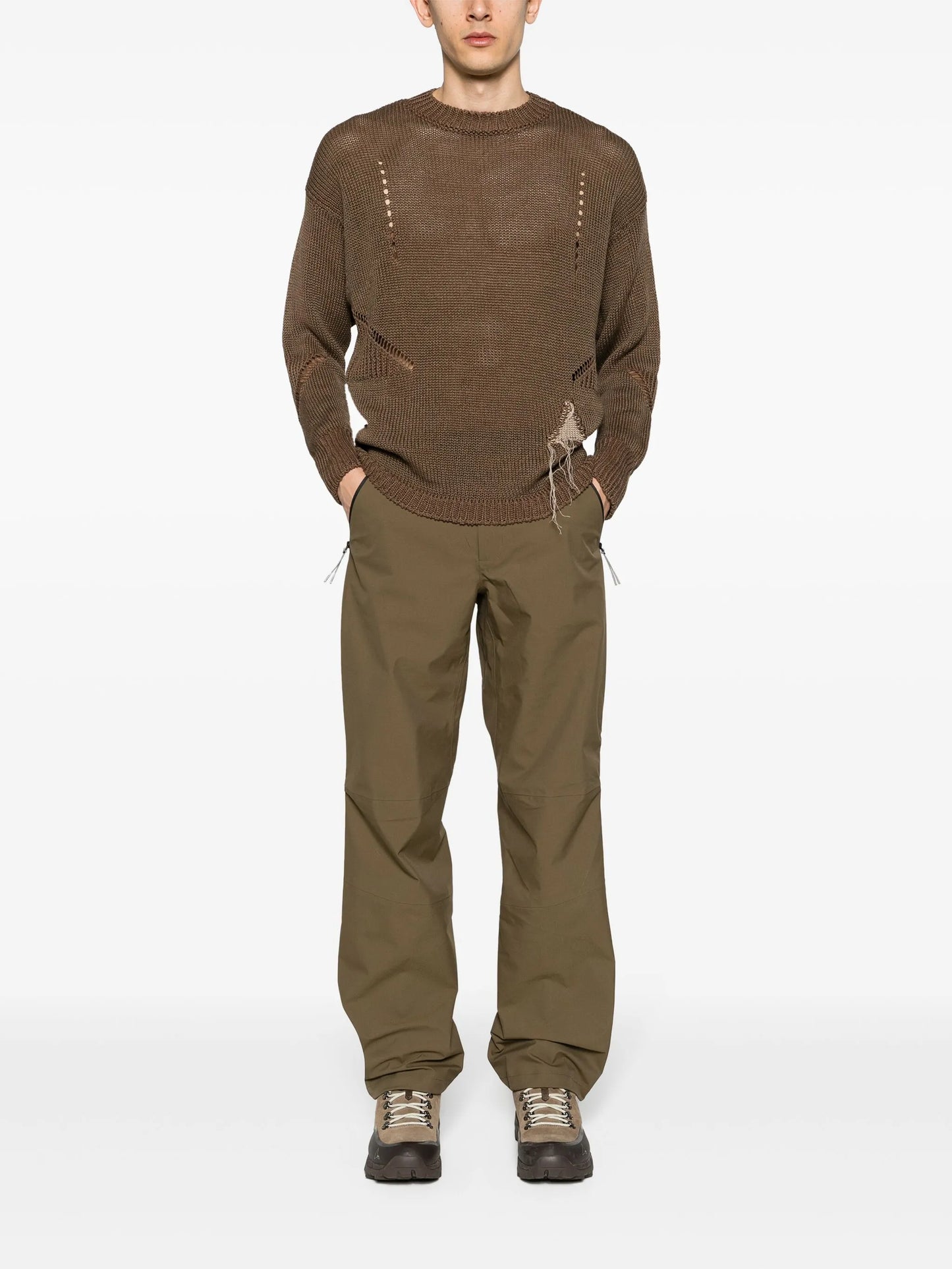 threads-detailed hemp-blend jumper