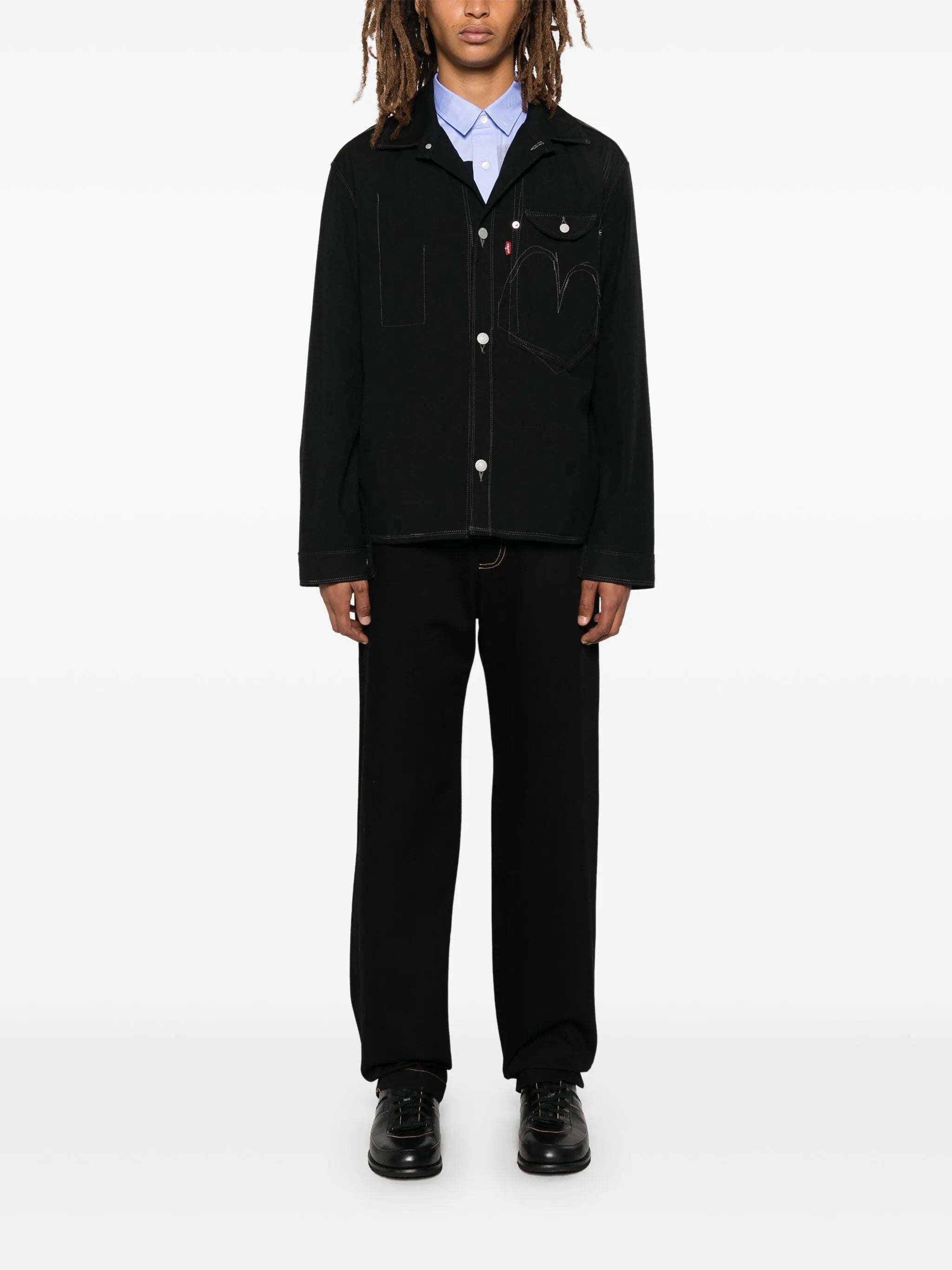 x Levi’s® twill-weave shirt