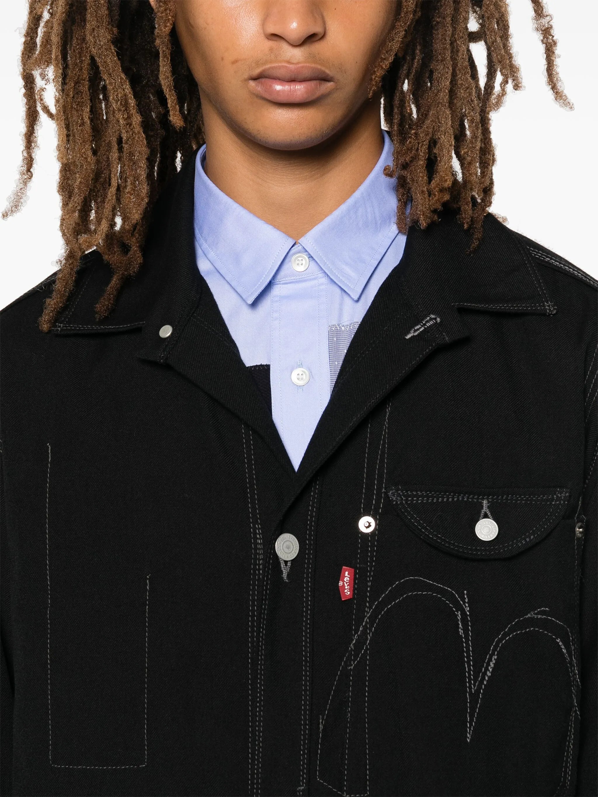 x Levi’s® twill-weave shirt