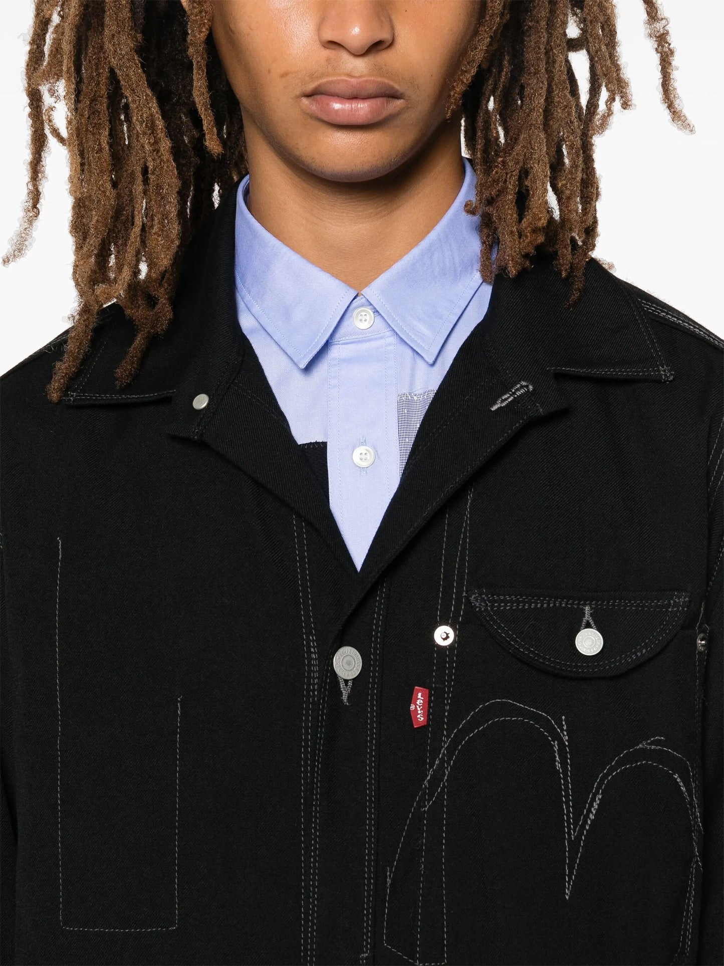 x Levi’s® twill-weave shirt