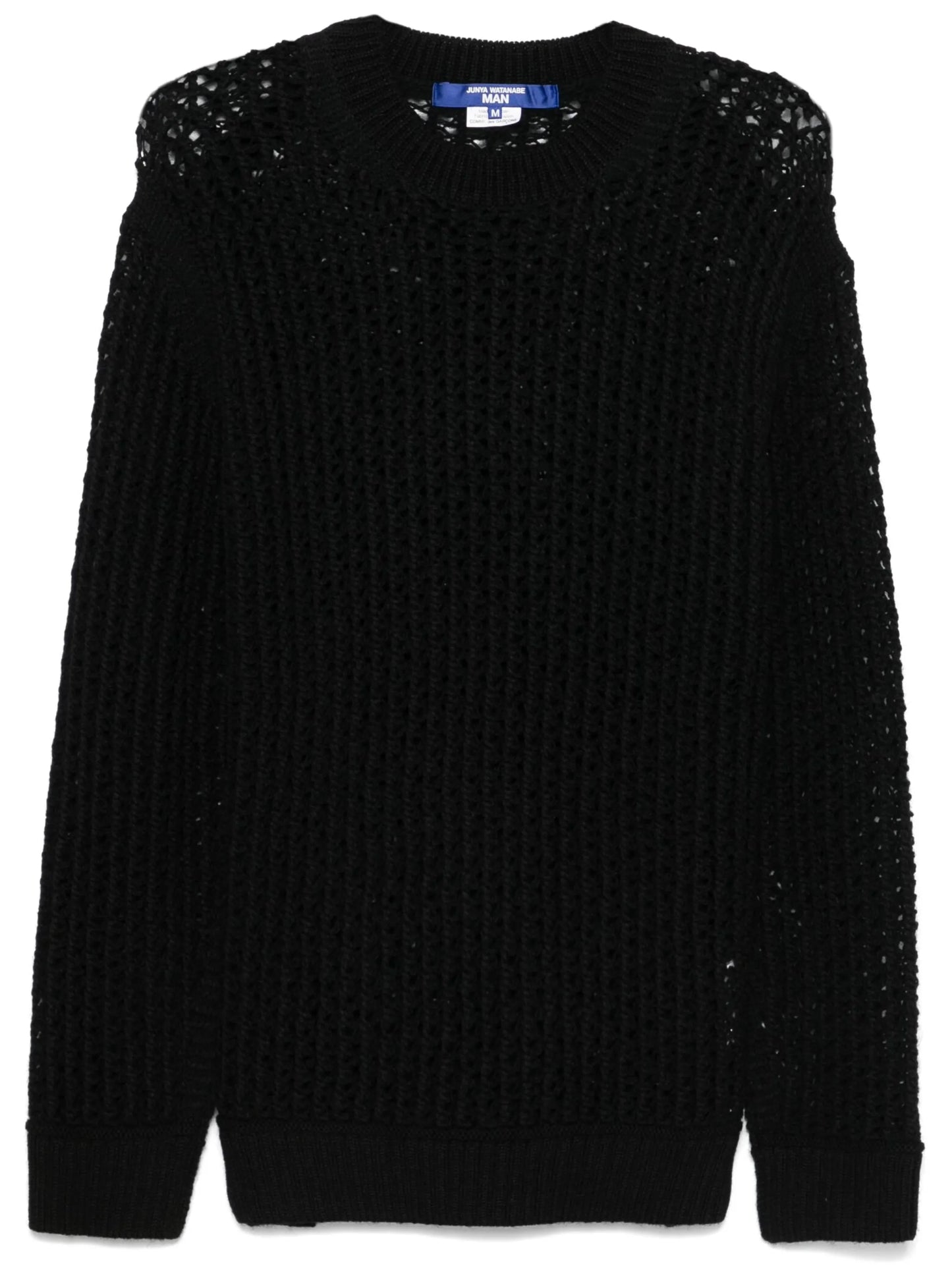 open-knit sweater
