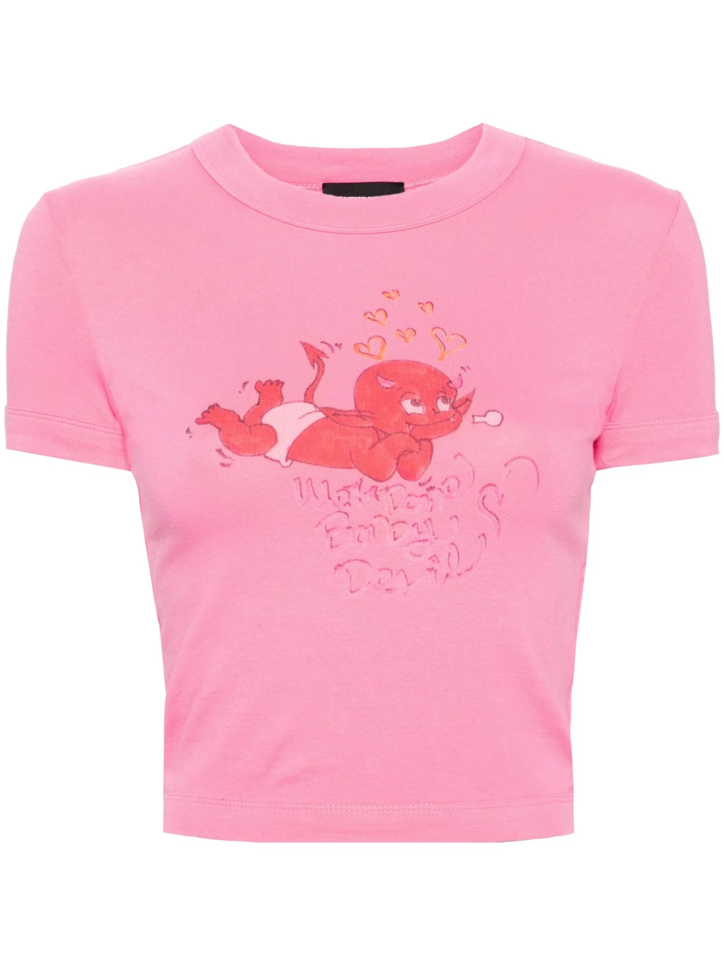 Doodle Monster-print T-shirt