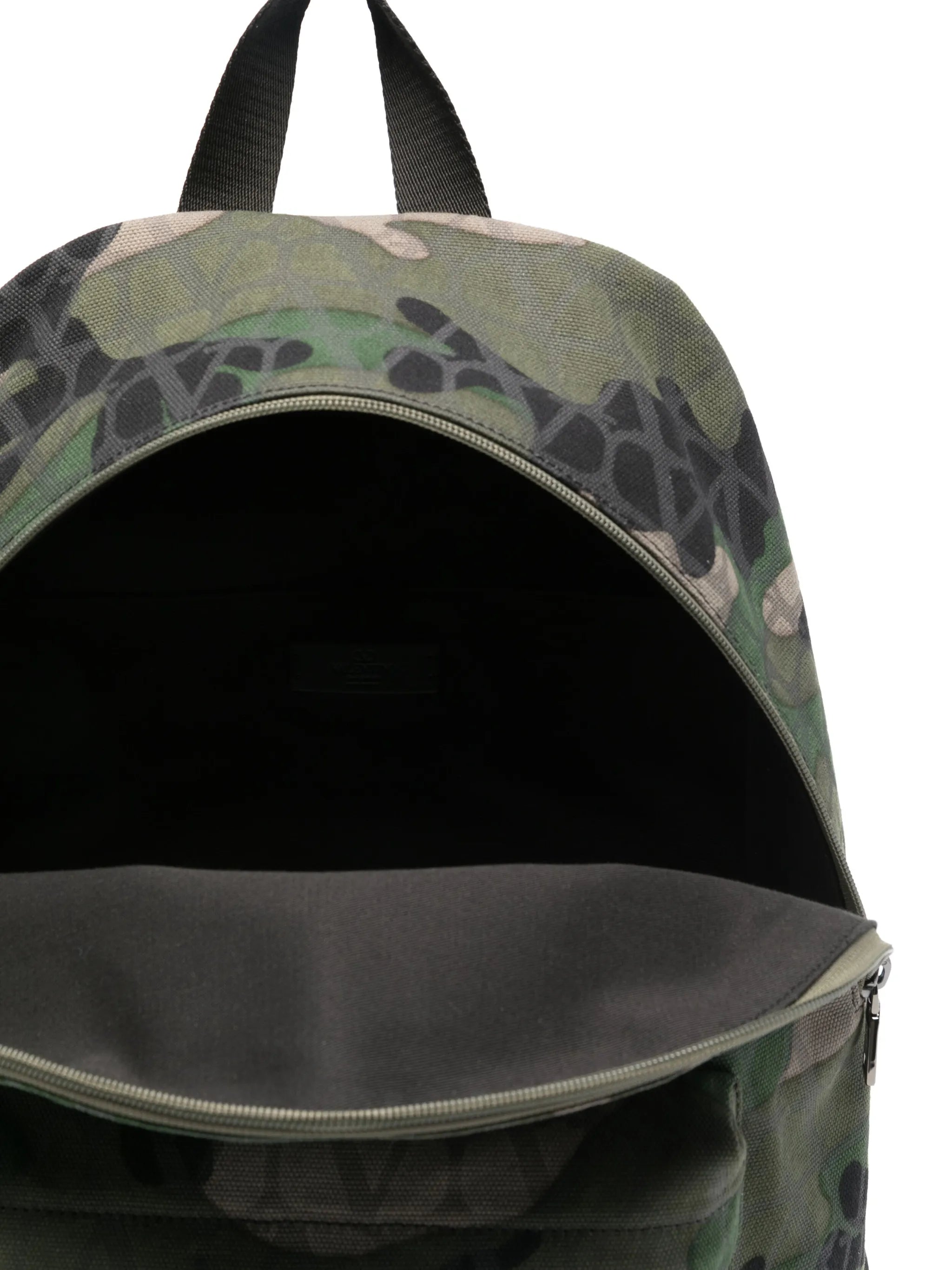 camouflage canvas backpack