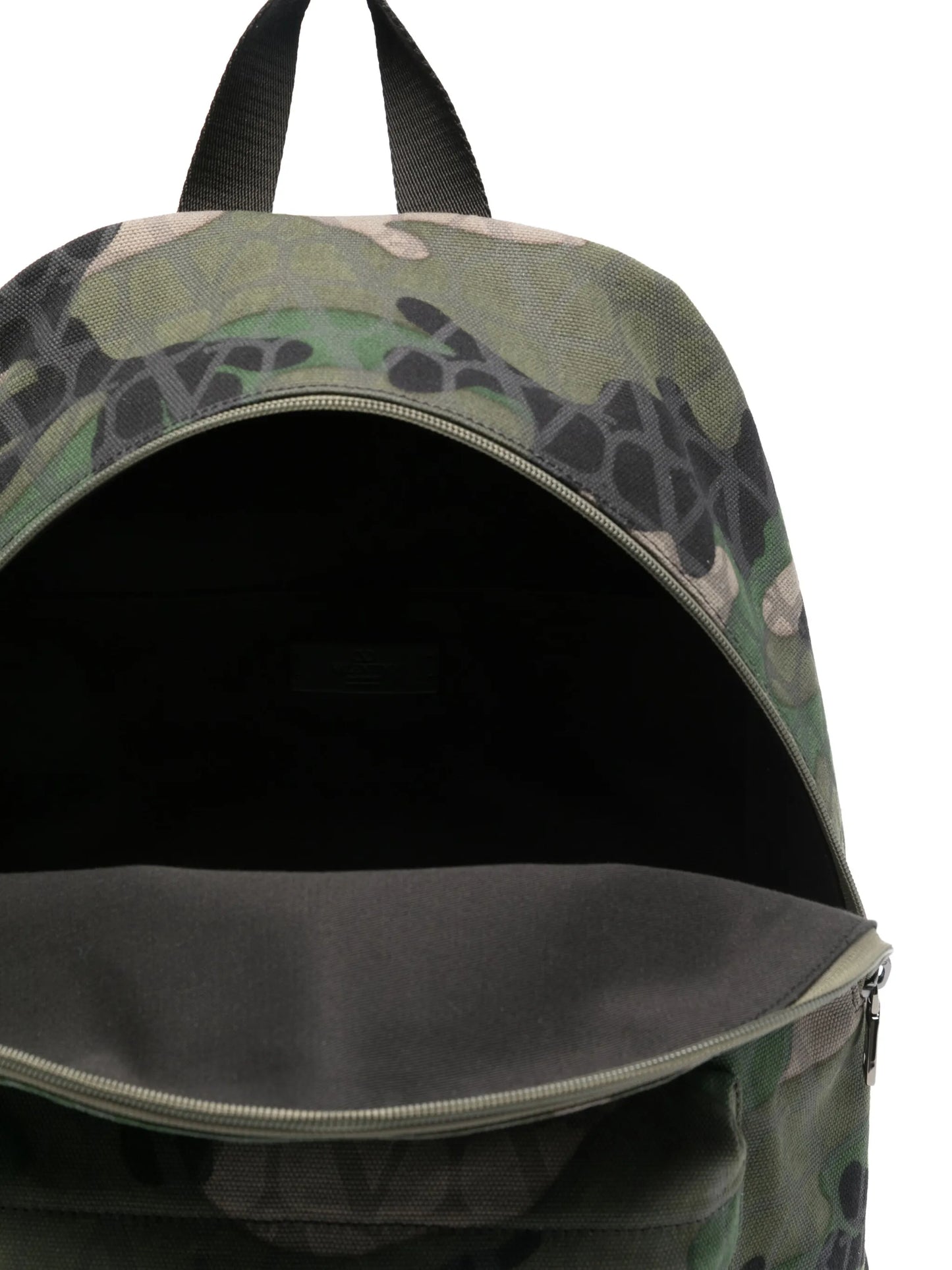 camouflage canvas backpack