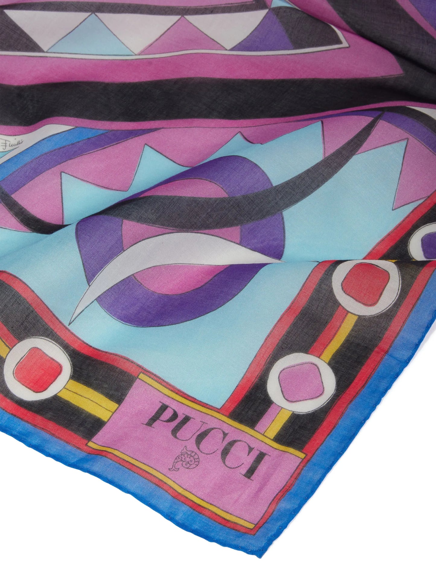 Vivara-print cotton cover-up