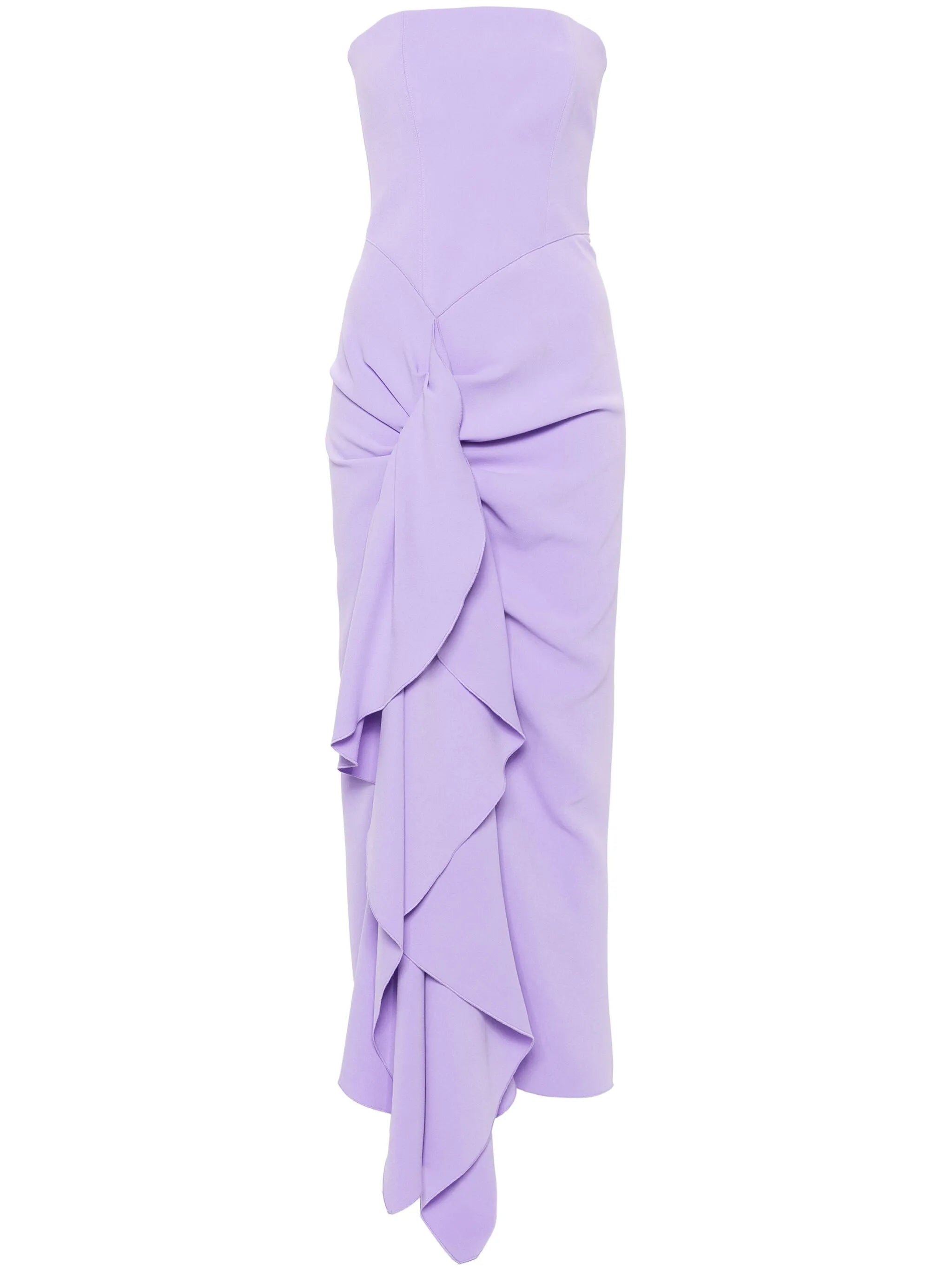 Thalia crepe maxi dress