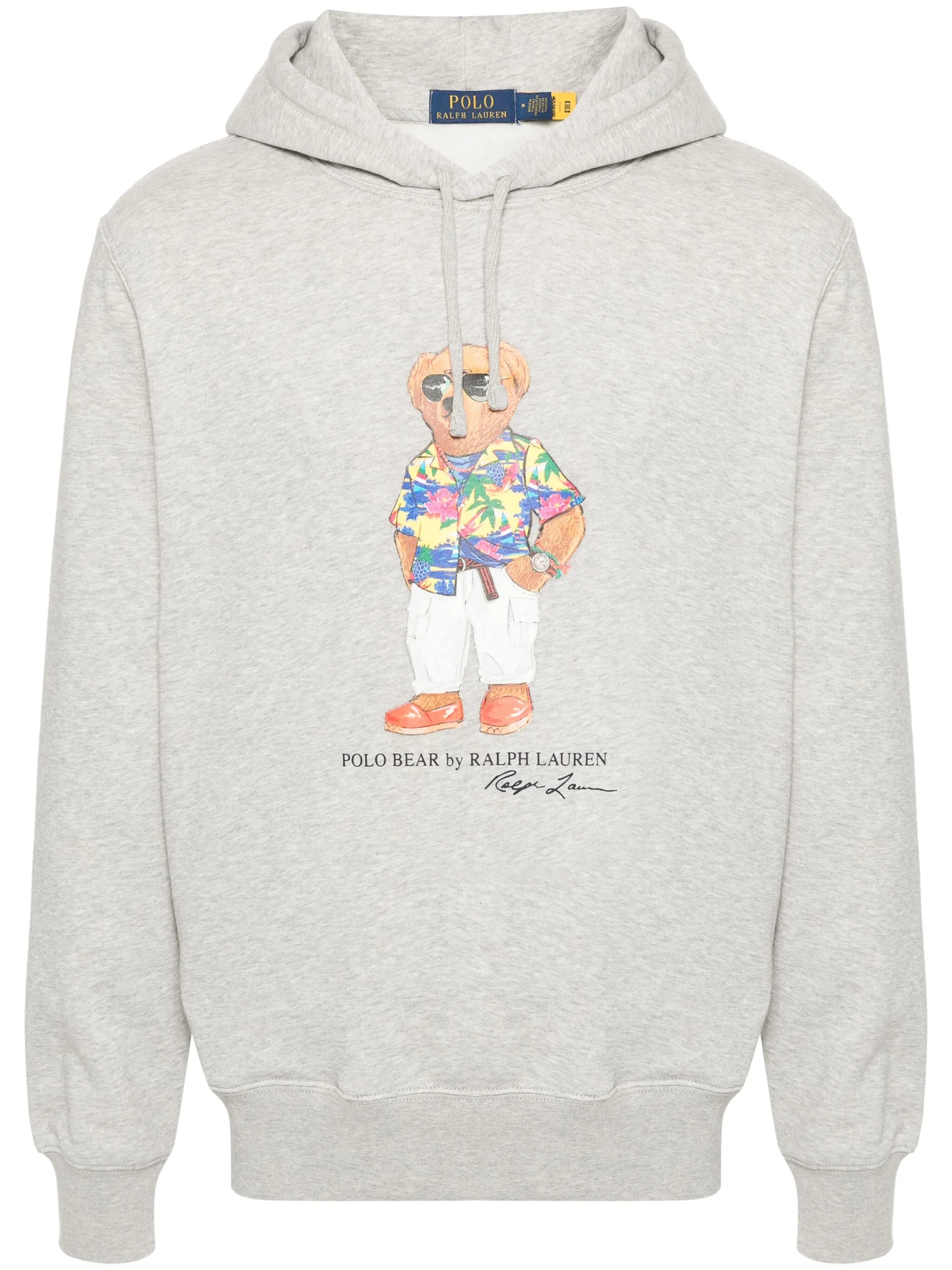 Polo Bear-print hoodie