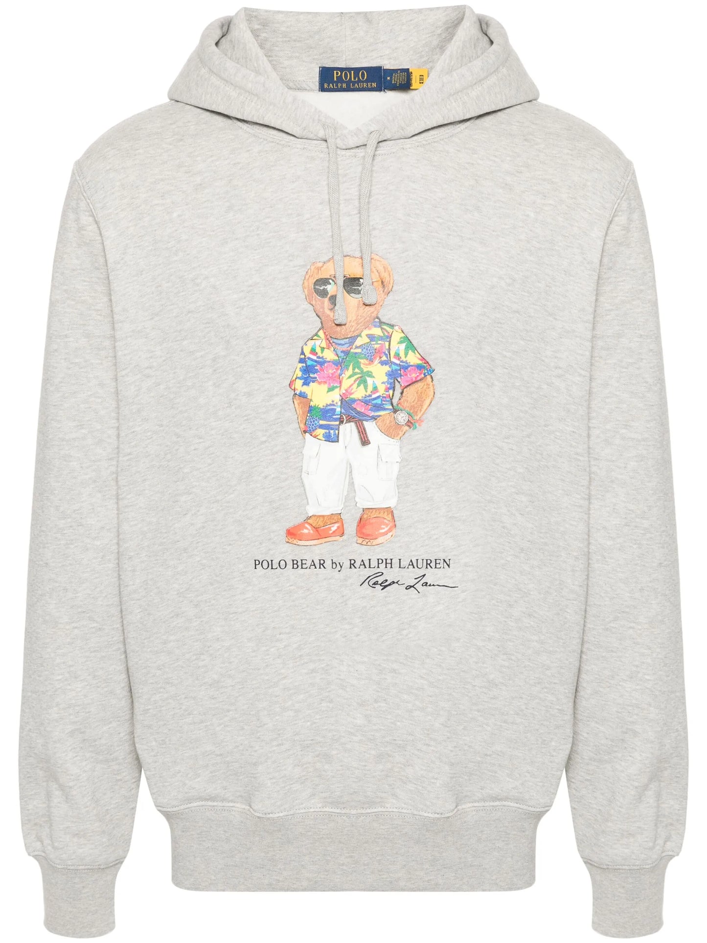 Polo Bear-print hoodie