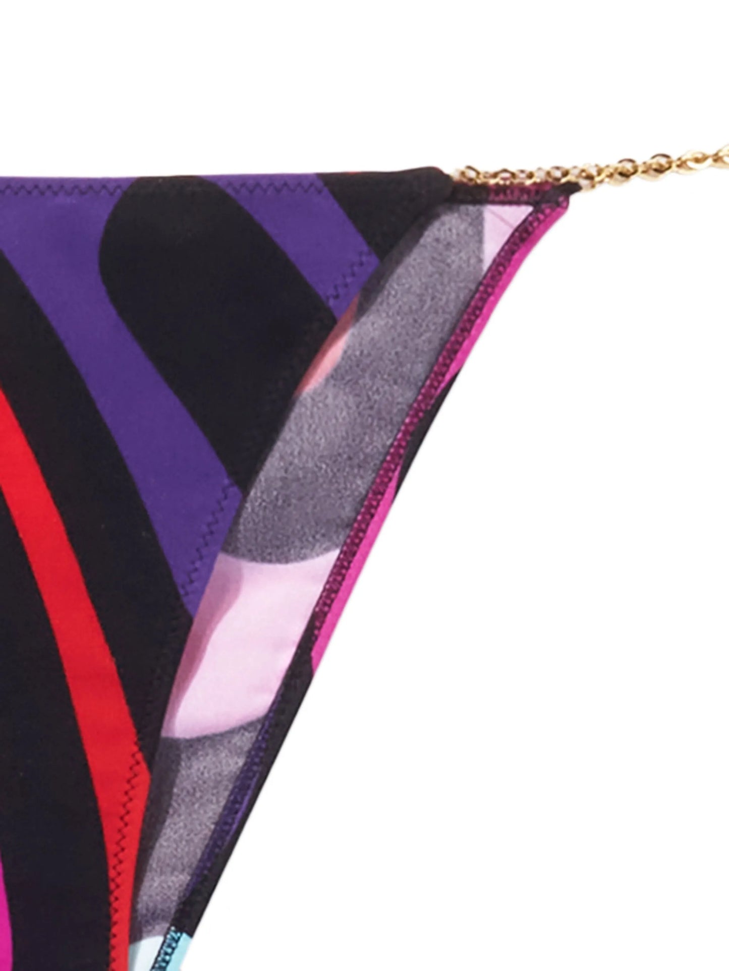 Marmo-print bikini bottoms