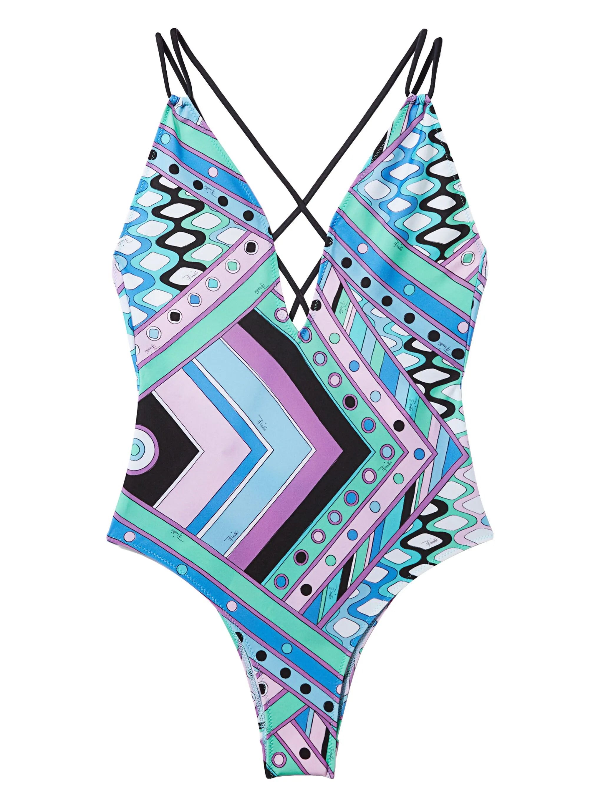 Vivara-print swimsuit