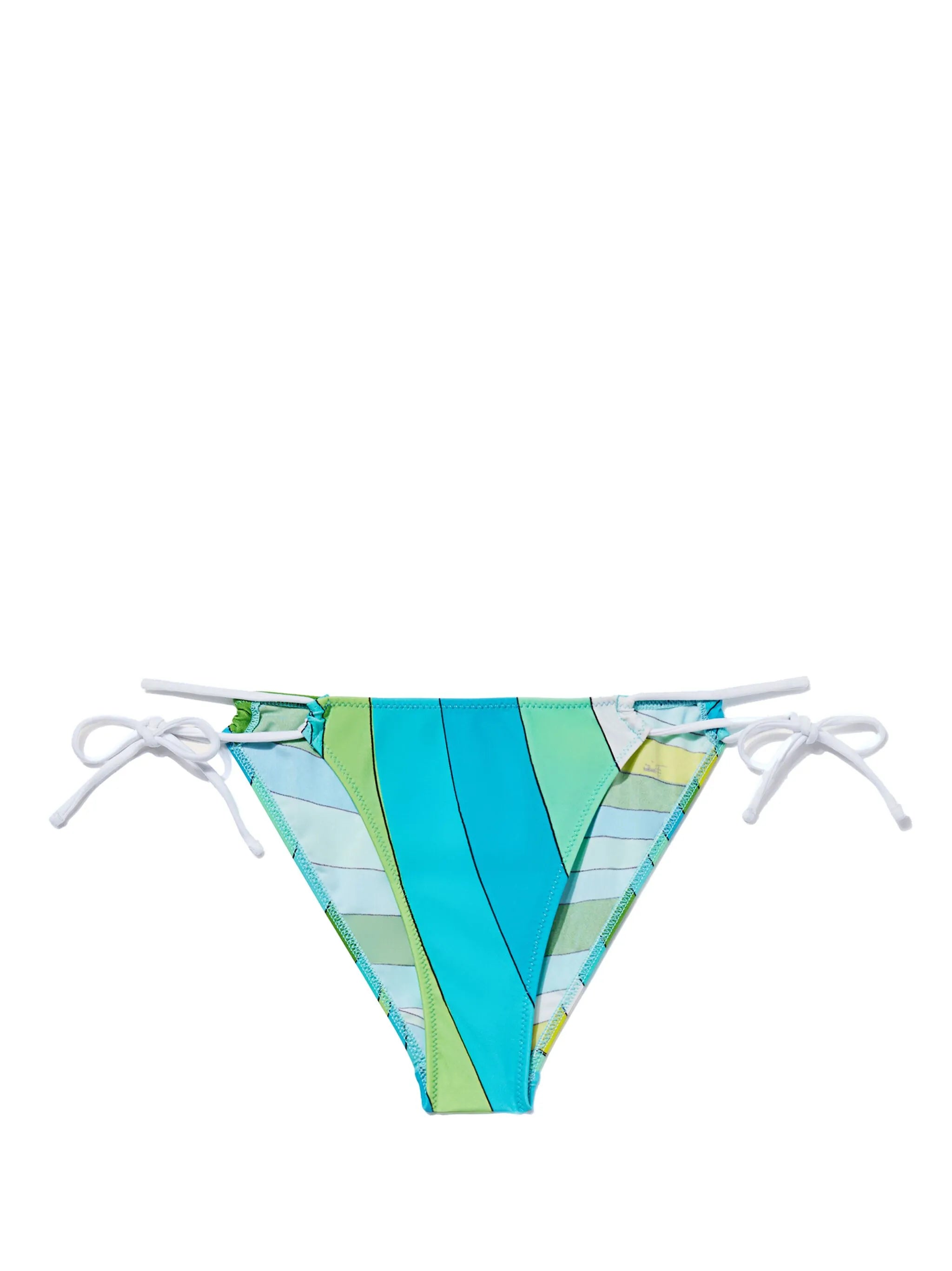 Iride-print bikini bottoms
