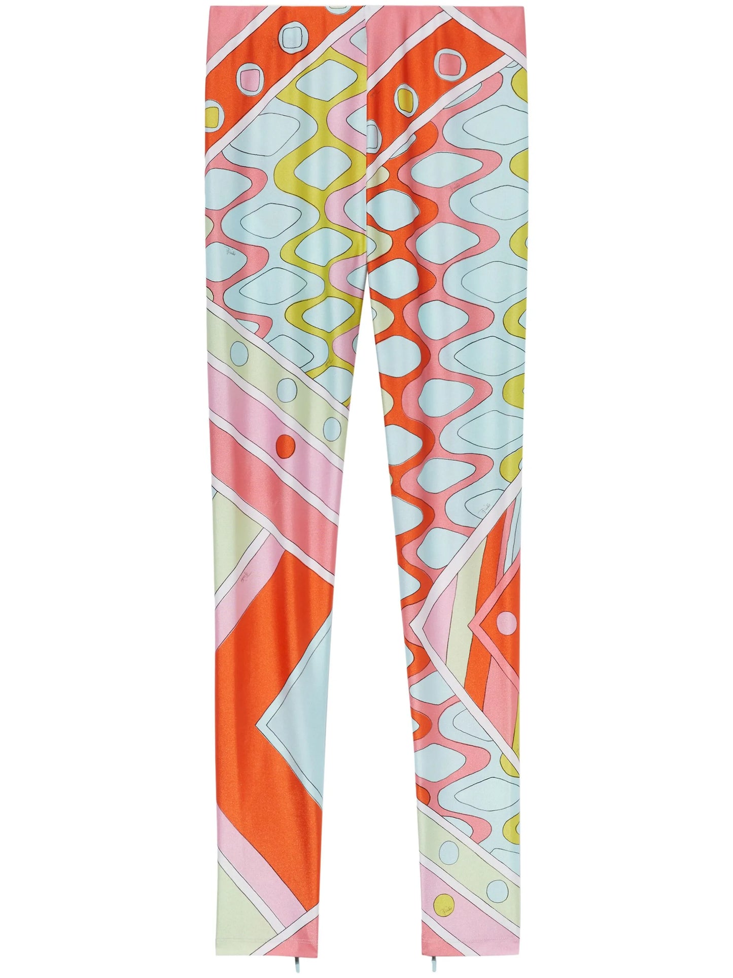 abstract-print leggings