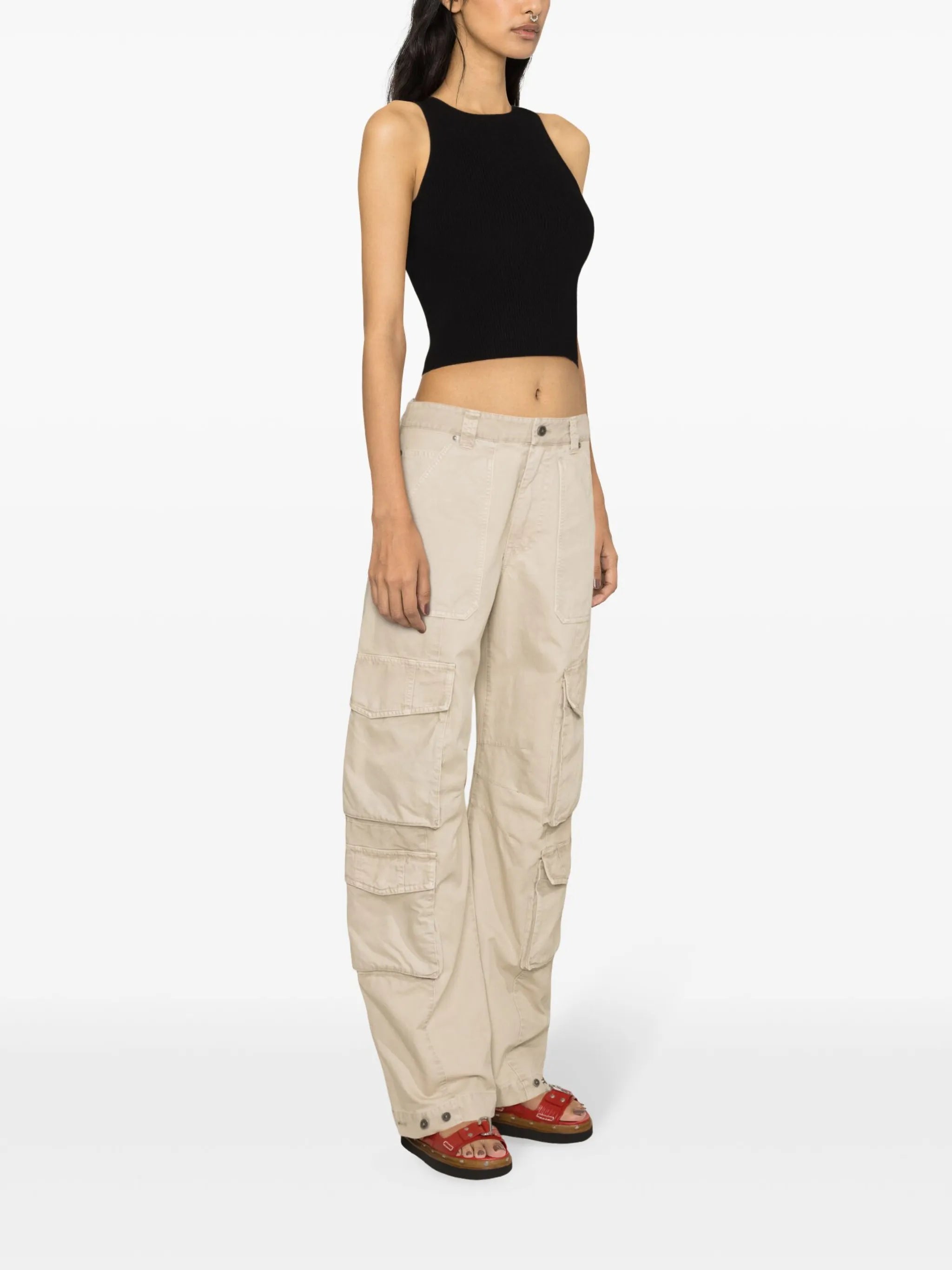 Lenin wide-leg cargo trousers