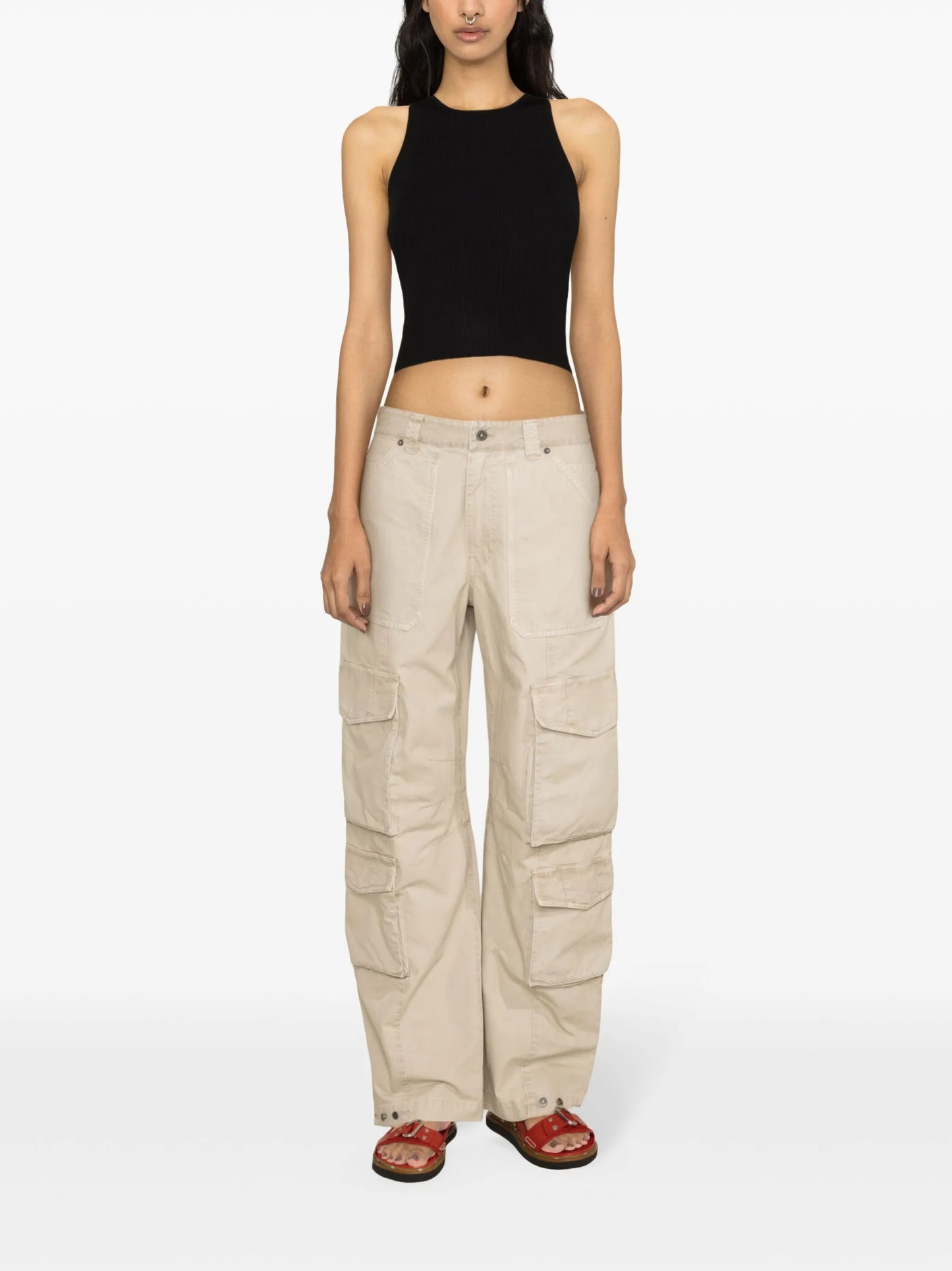 Lenin wide-leg cargo trousers