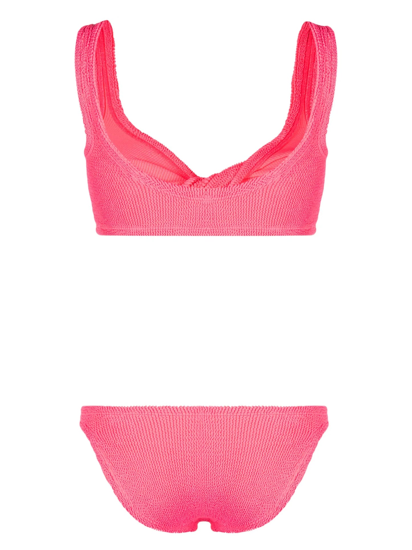 Juno crinkled twist bikini