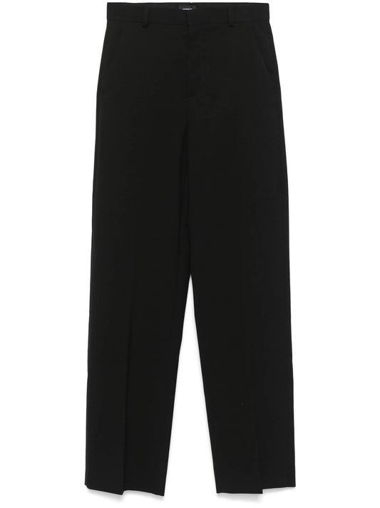 straight-leg trousers