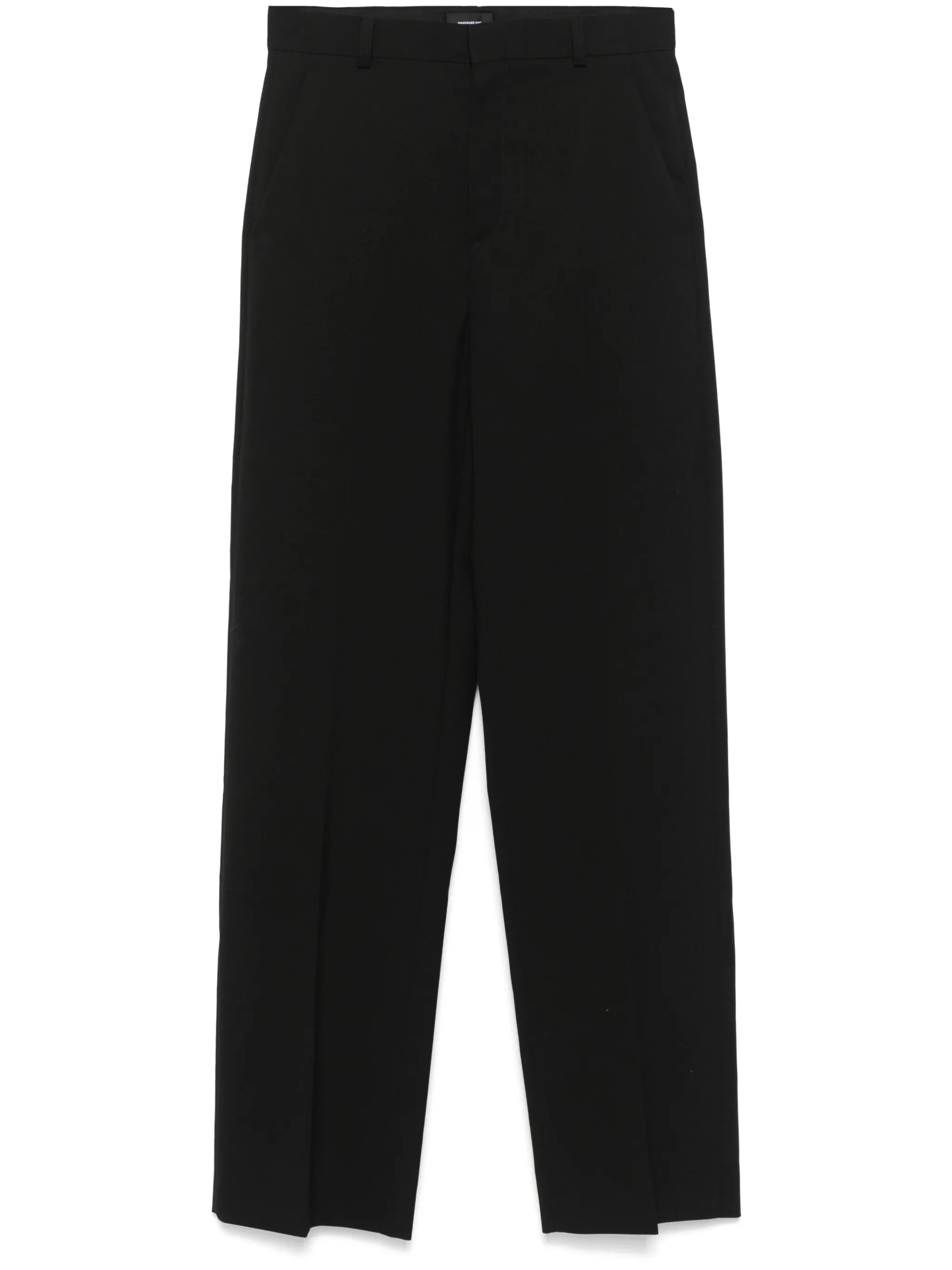 straight-leg trousers