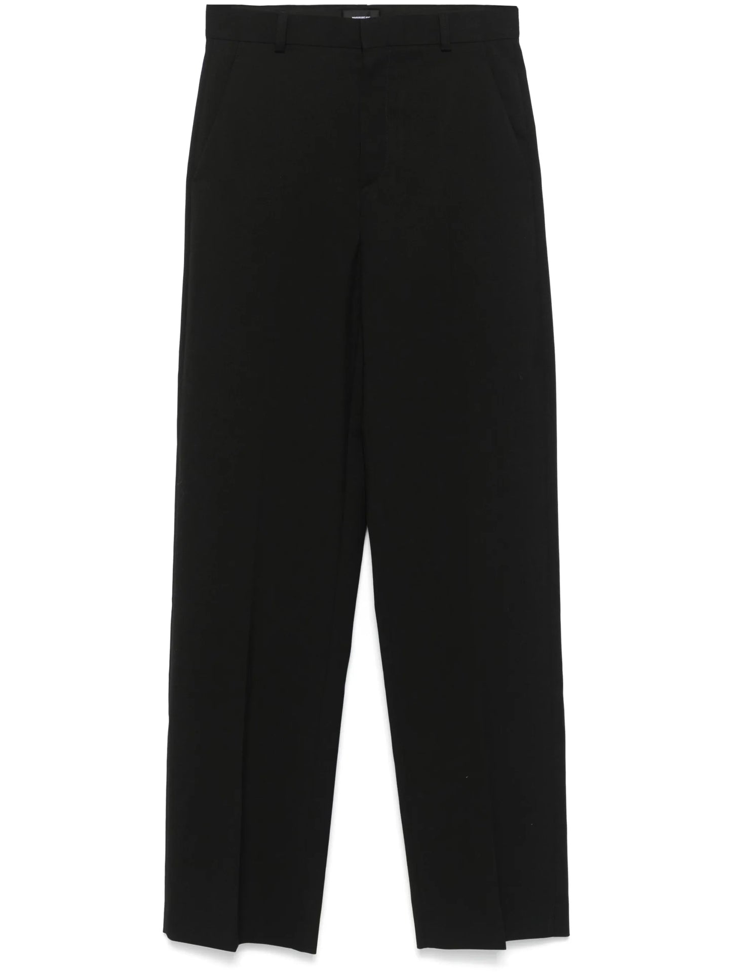 straight-leg trousers