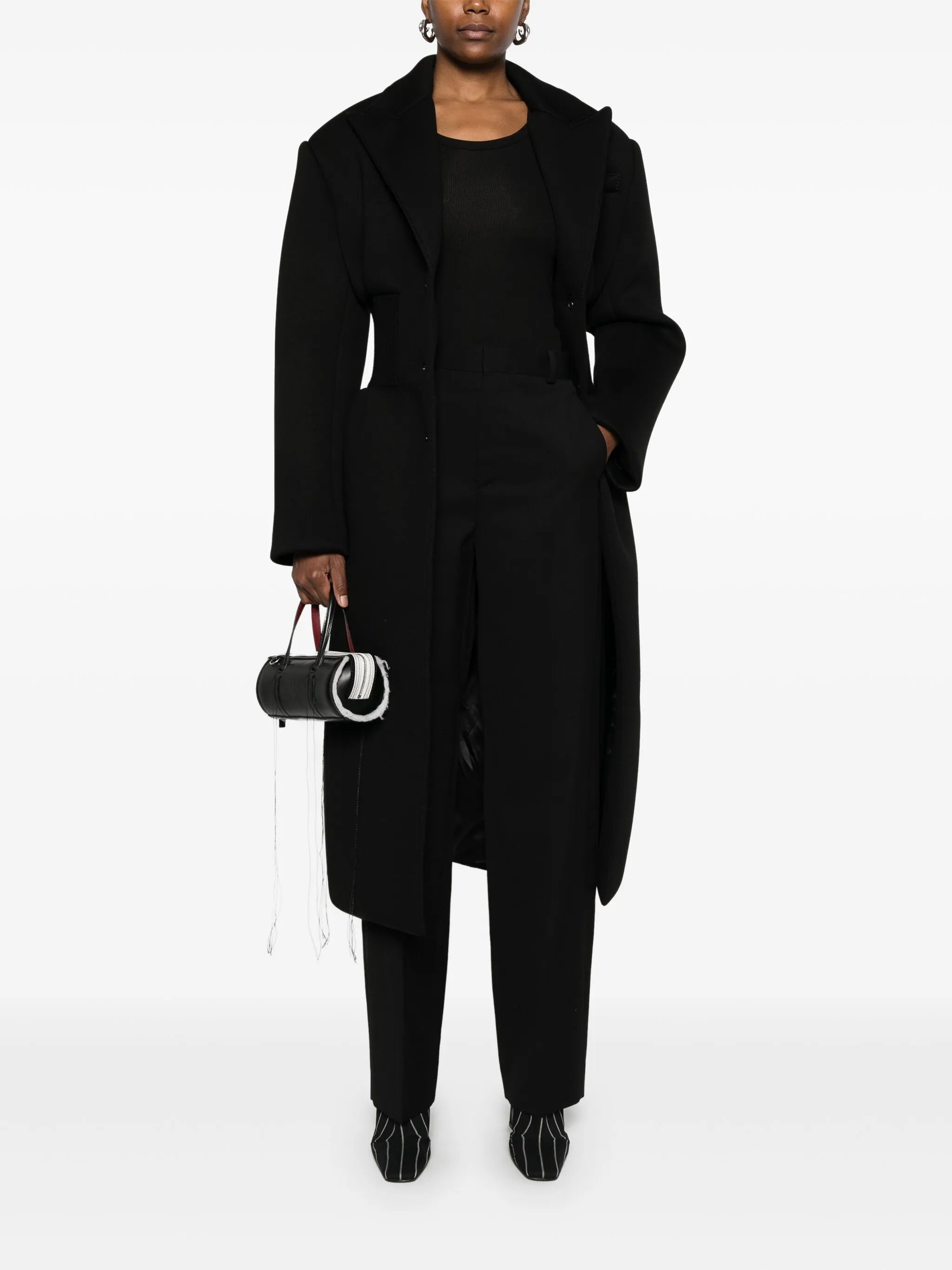 straight-leg trousers