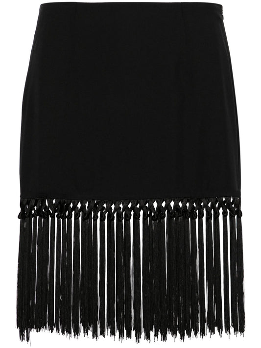 Scrivia fringed miniskirt