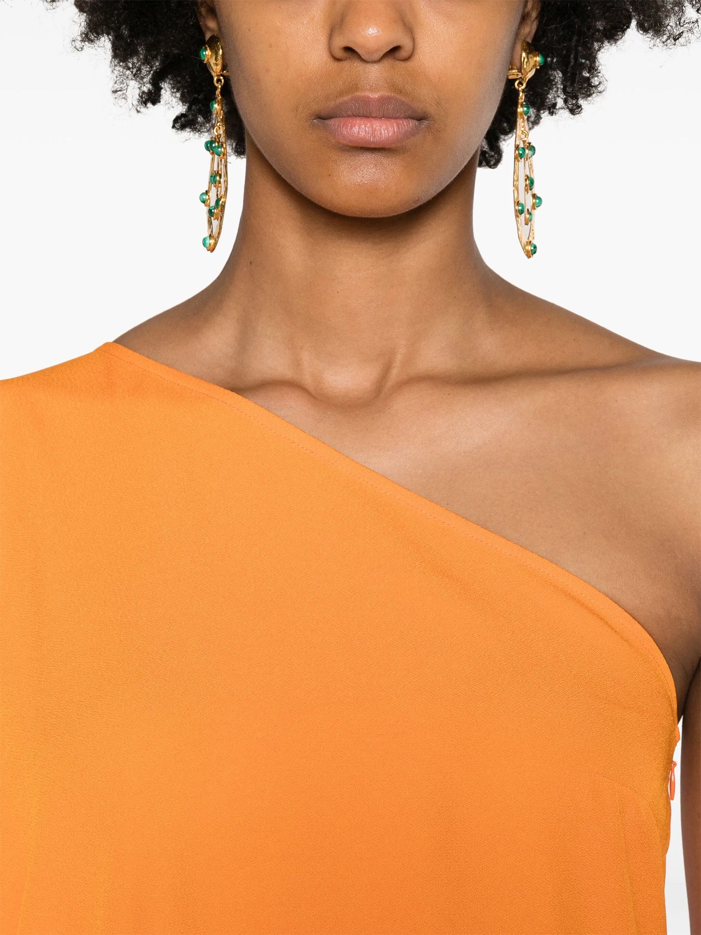 Arno one-shoulder midi dress