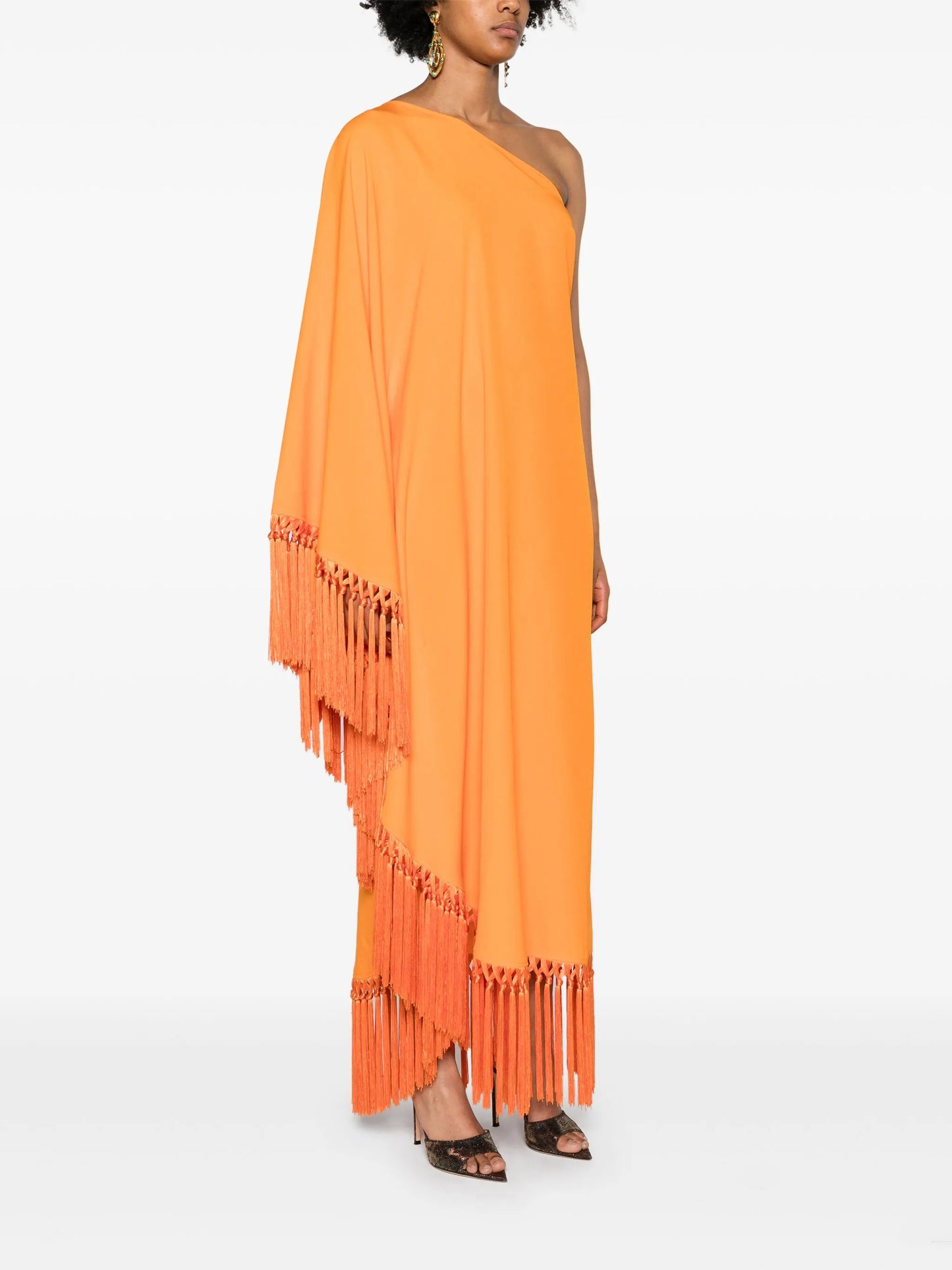 Arno one-shoulder midi dress