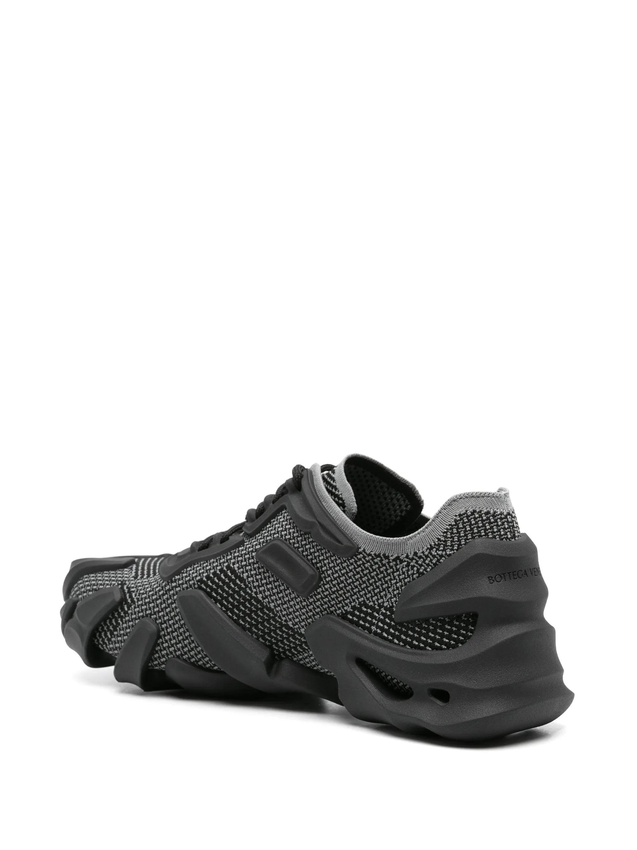 Flex knitted chunky sneakers