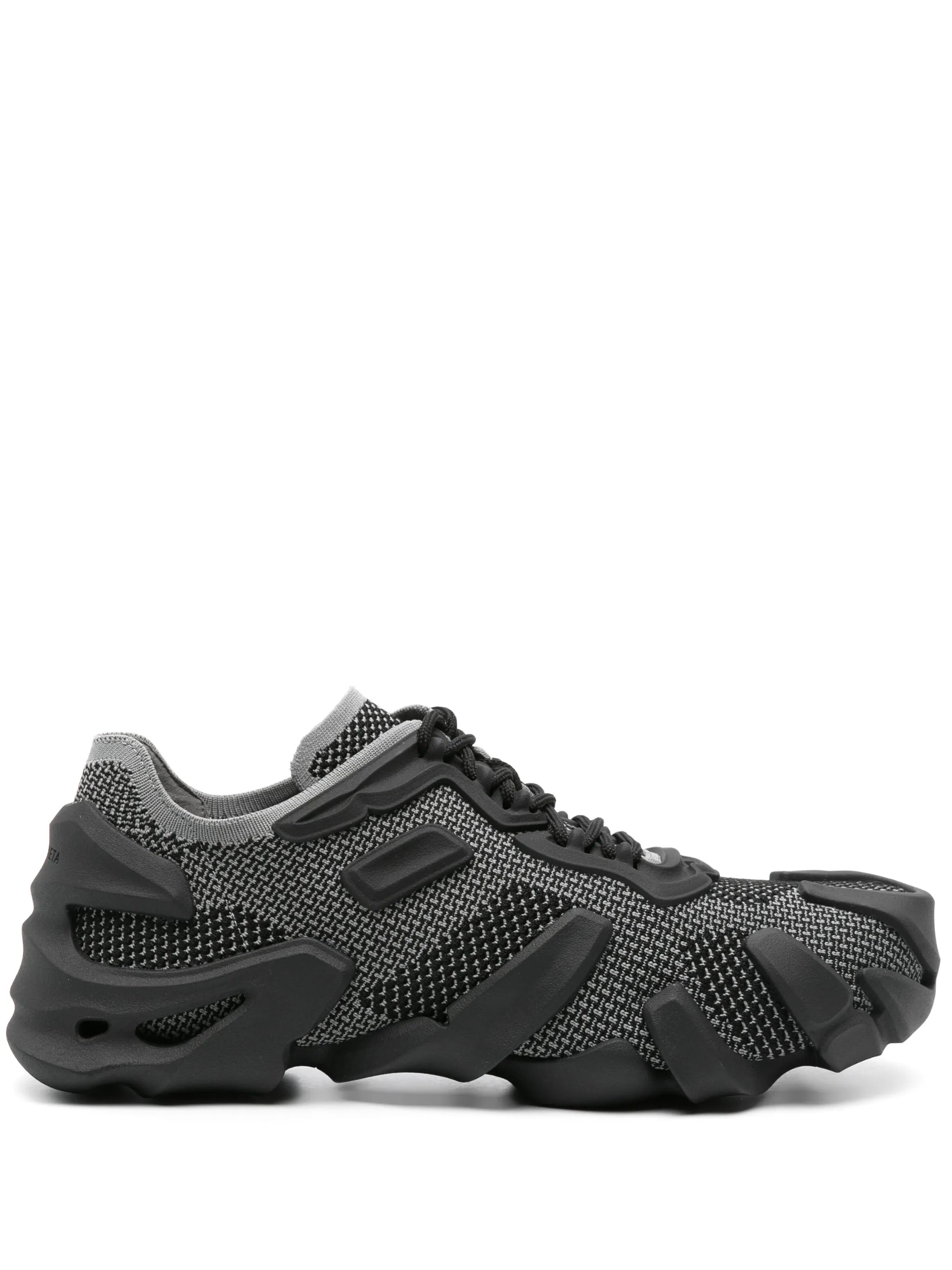 Flex knitted chunky sneakers