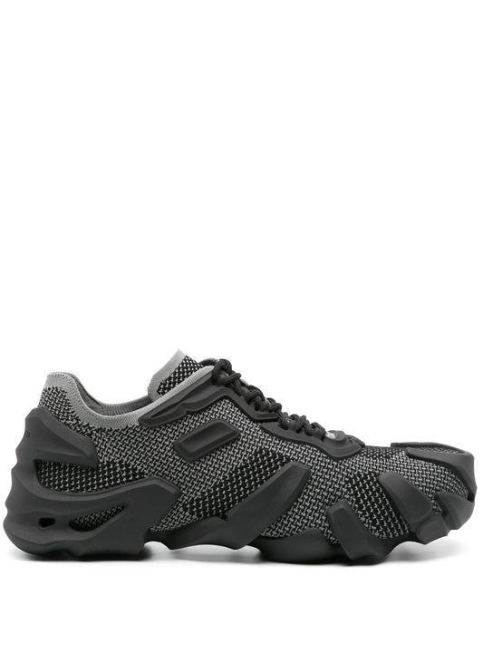 Flex knitted chunky sneakers