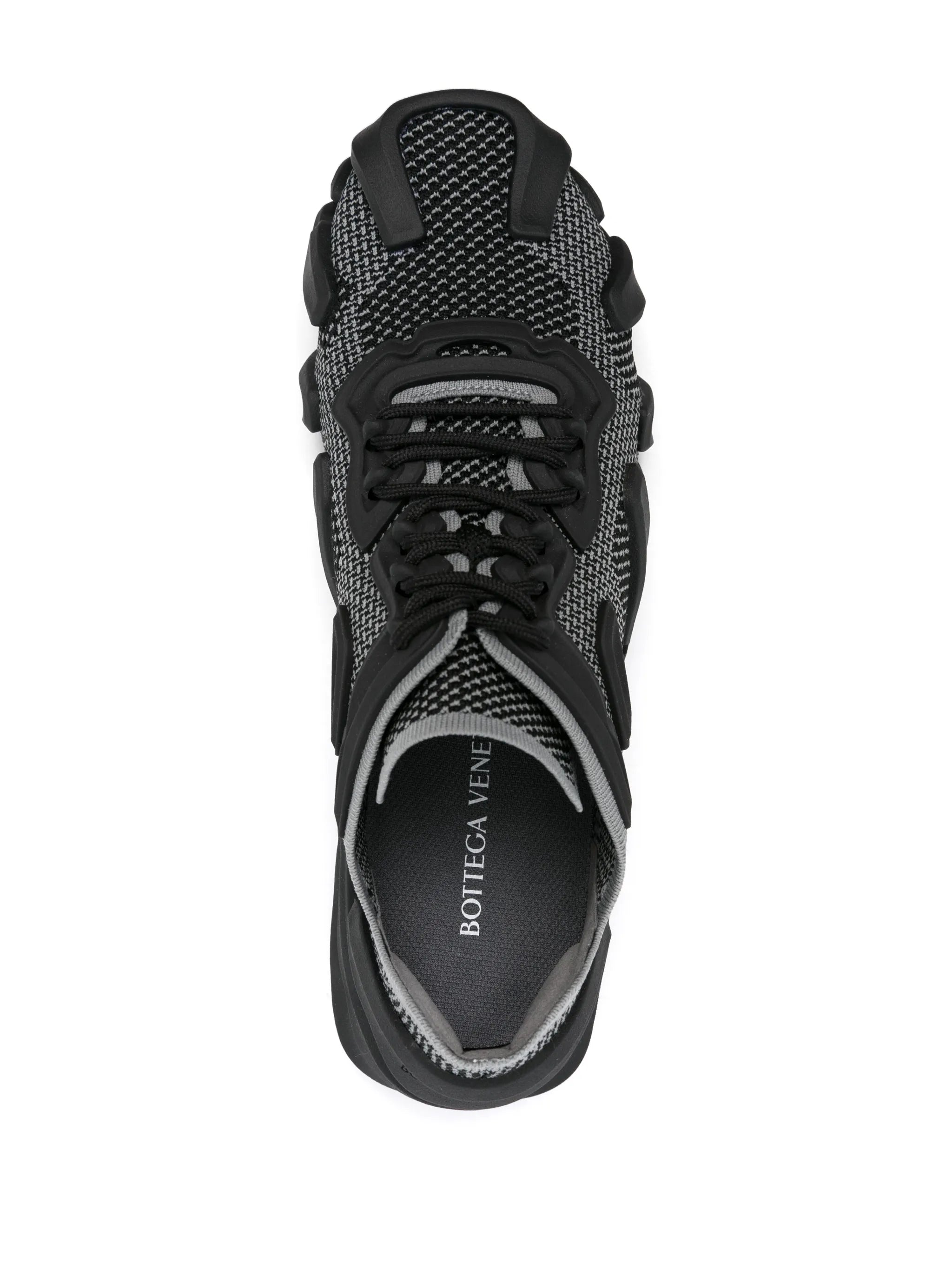 Flex knitted chunky sneakers