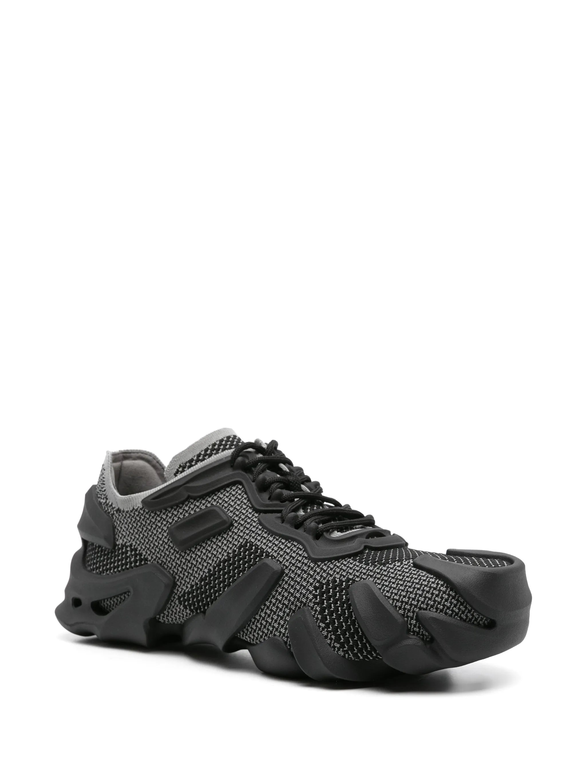 Flex knitted chunky sneakers