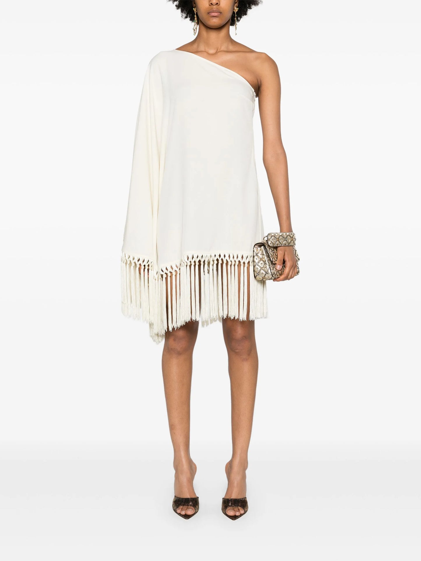 Arno one-shoulder minidress
