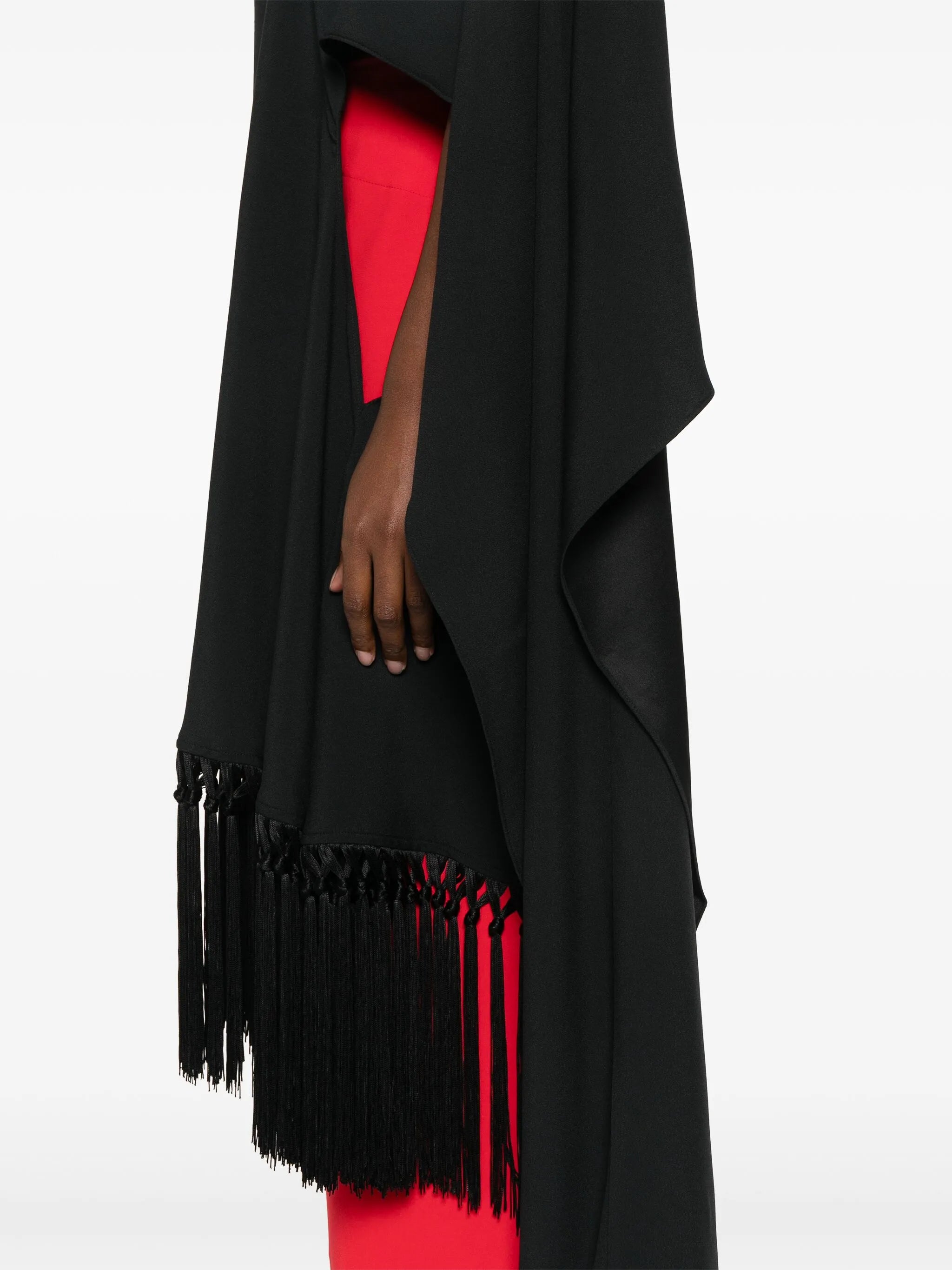 Panaro asymmetric-design blouse