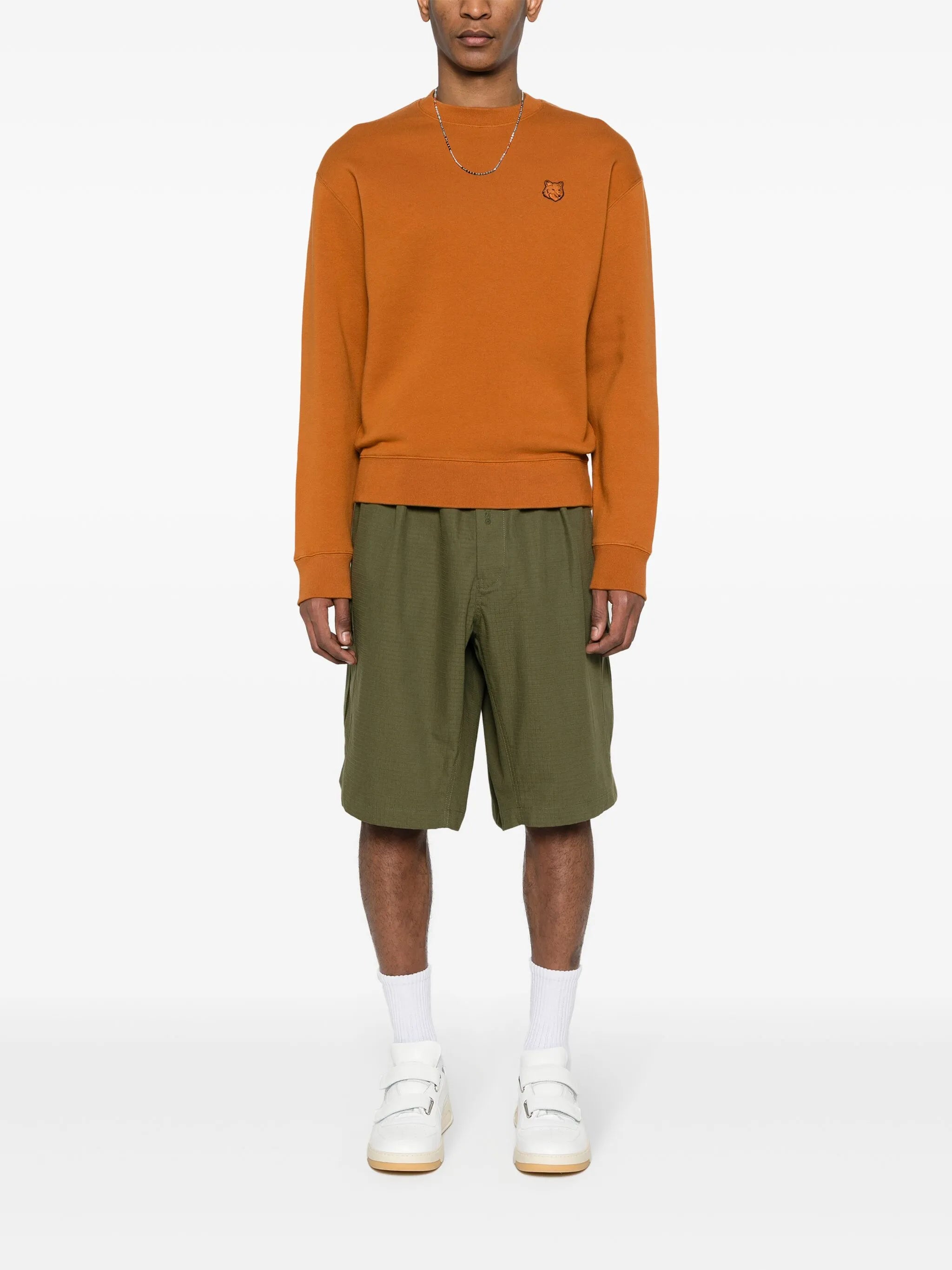 Bold Fox Head cotton sweatshirt