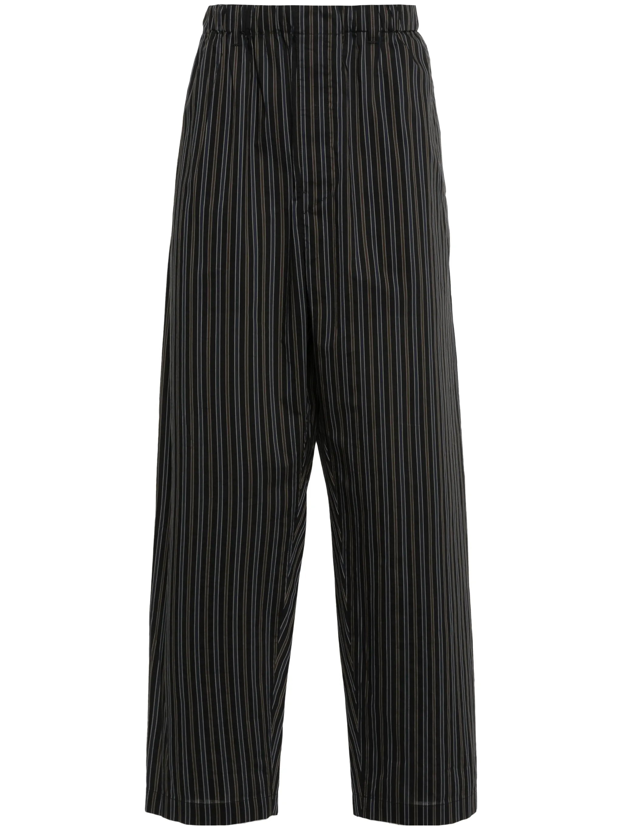 drawstring-fastening trousers