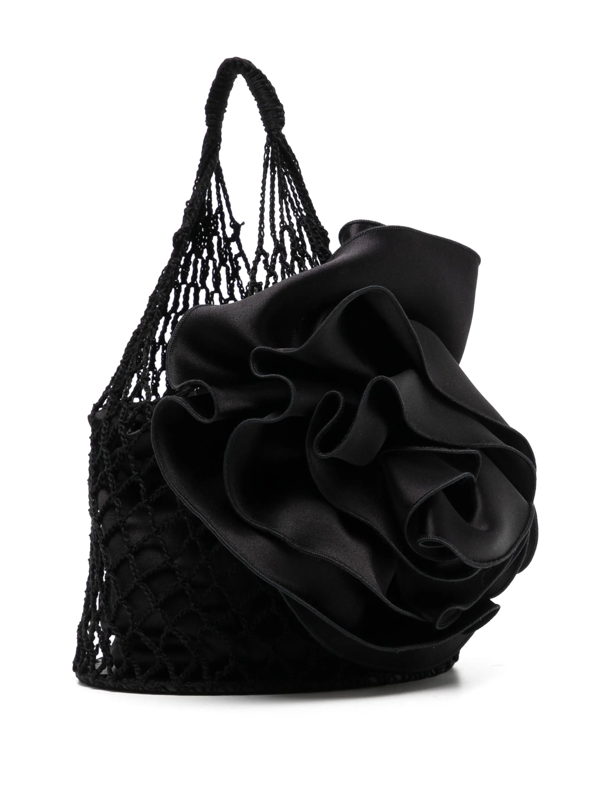 Devana floral-appliqué mini bag