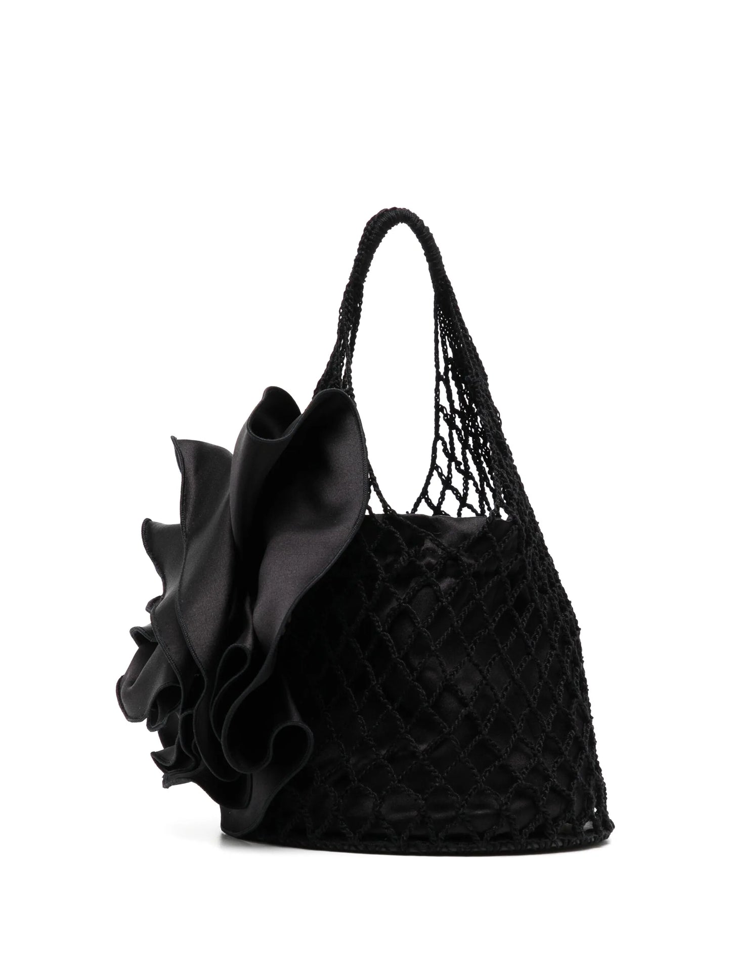 Devana floral-appliqué mini bag