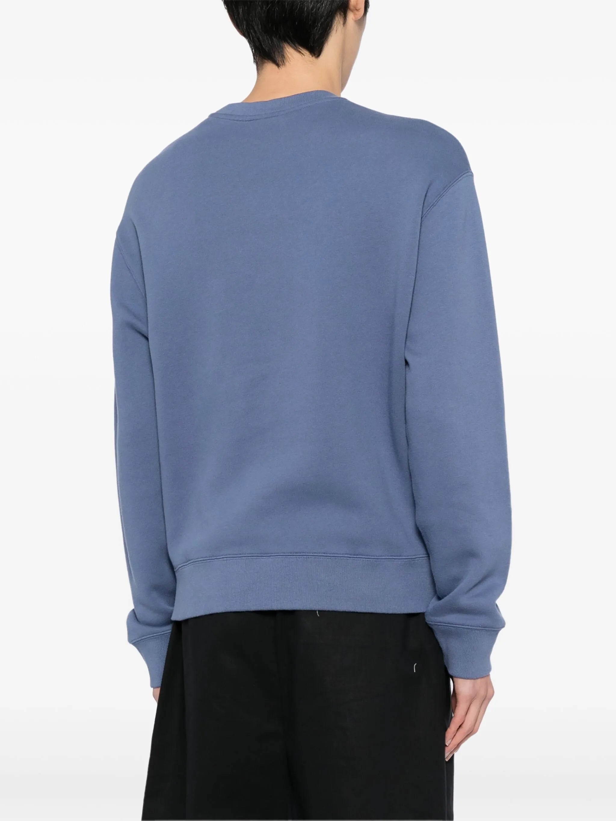 logo-embroidered sweatshirt